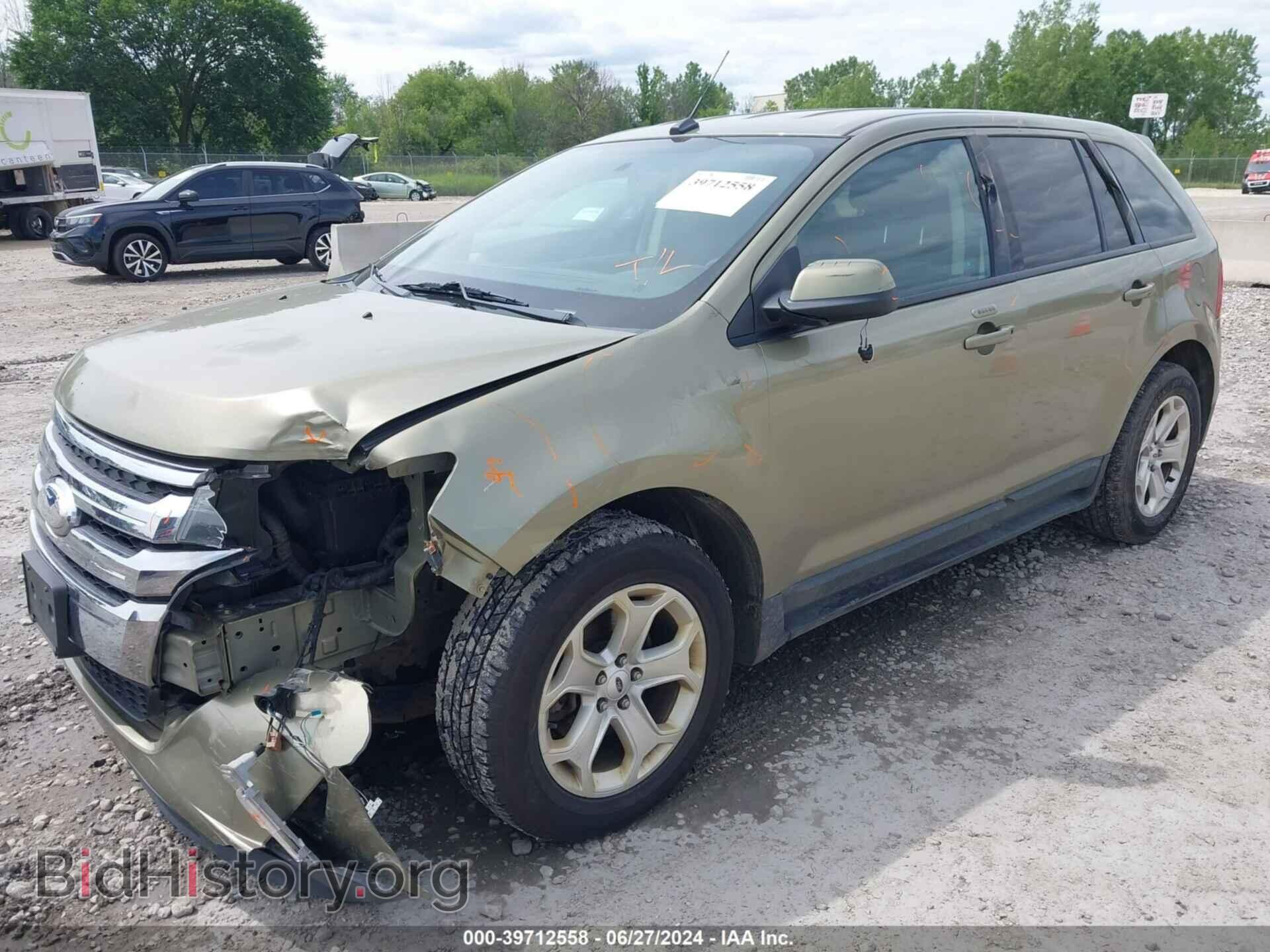 2012 FORD EDGE - VIN: 2FMDK3J97CBA09626 - Фото 2