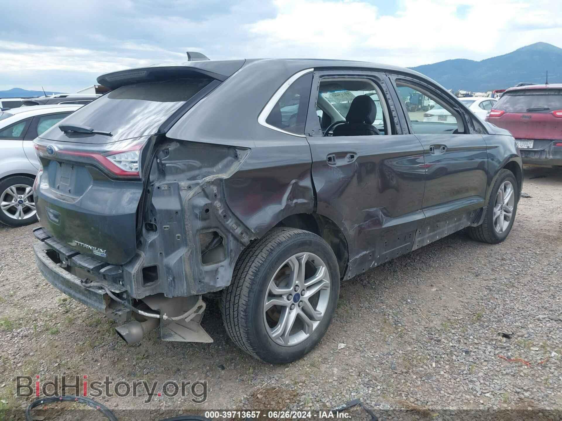 2015 FORD EDGE - VIN: 2FMTK4K94FBB31154 - Photo 4