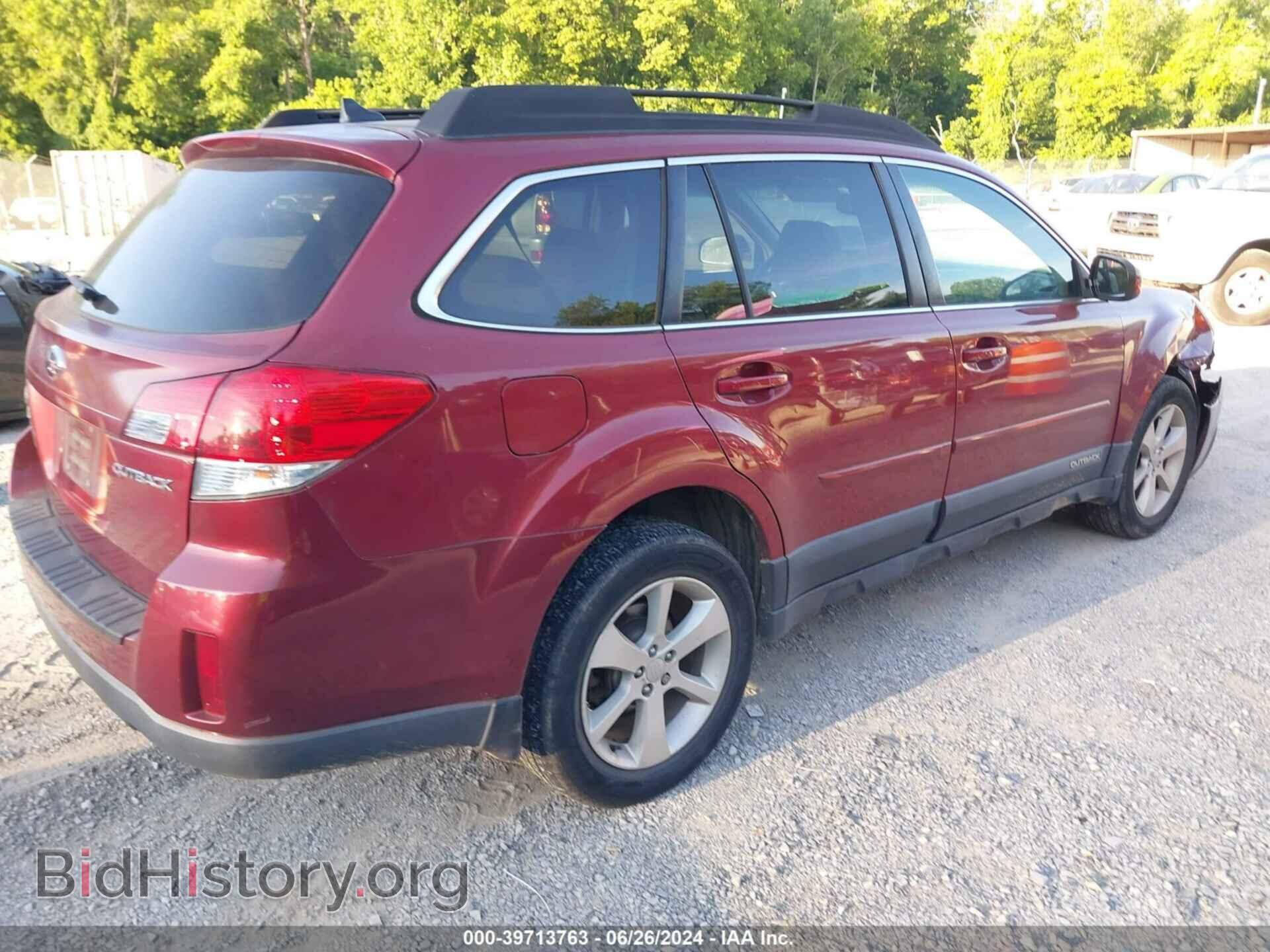 2014 SUBARU OUTBACK - VIN: 4S4BRCDC9E3208206 - Photo 4