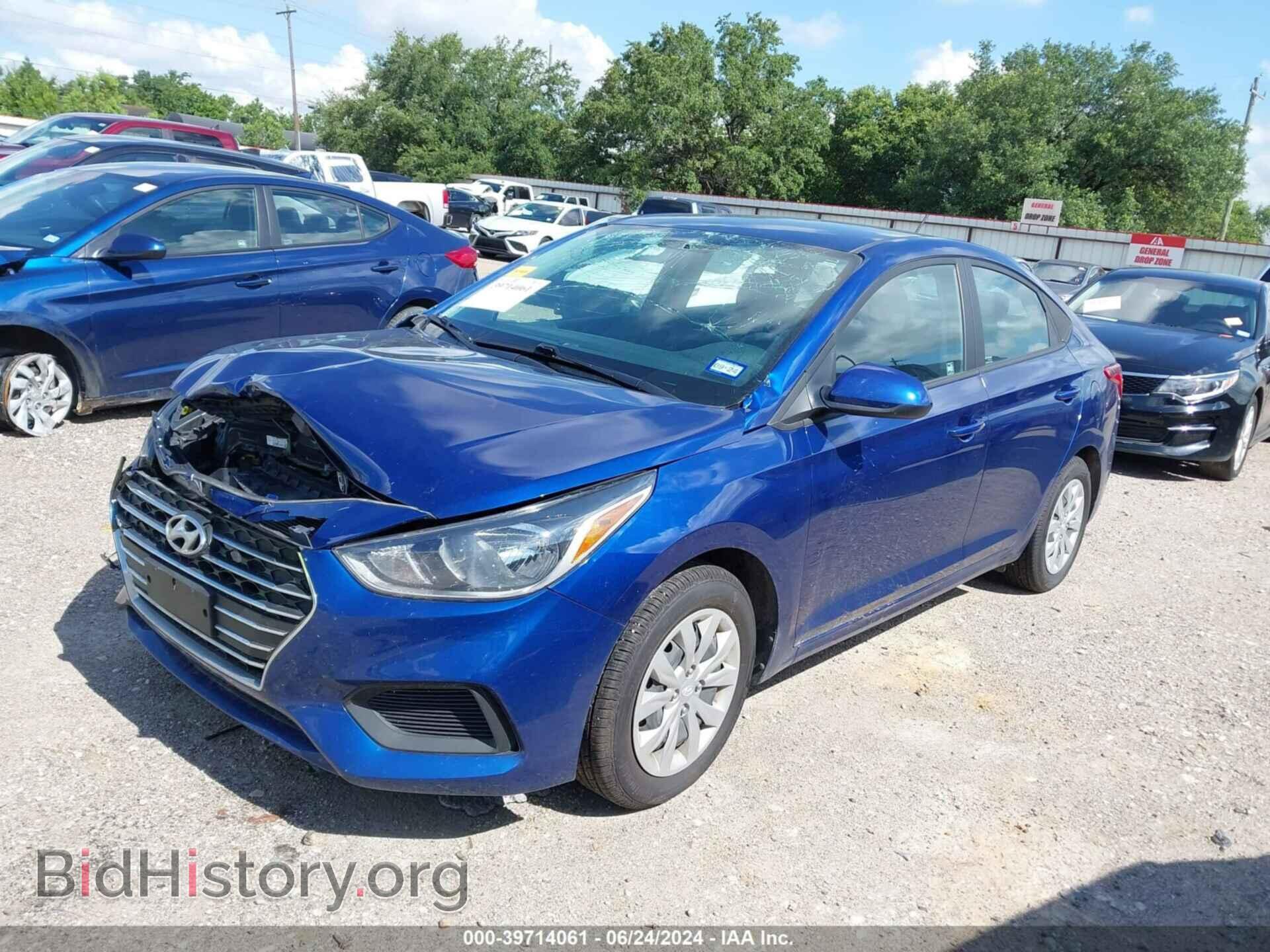 2022 HYUNDAI ACCENT - VIN: 3KPC24A63NE154475 - Фото 2
