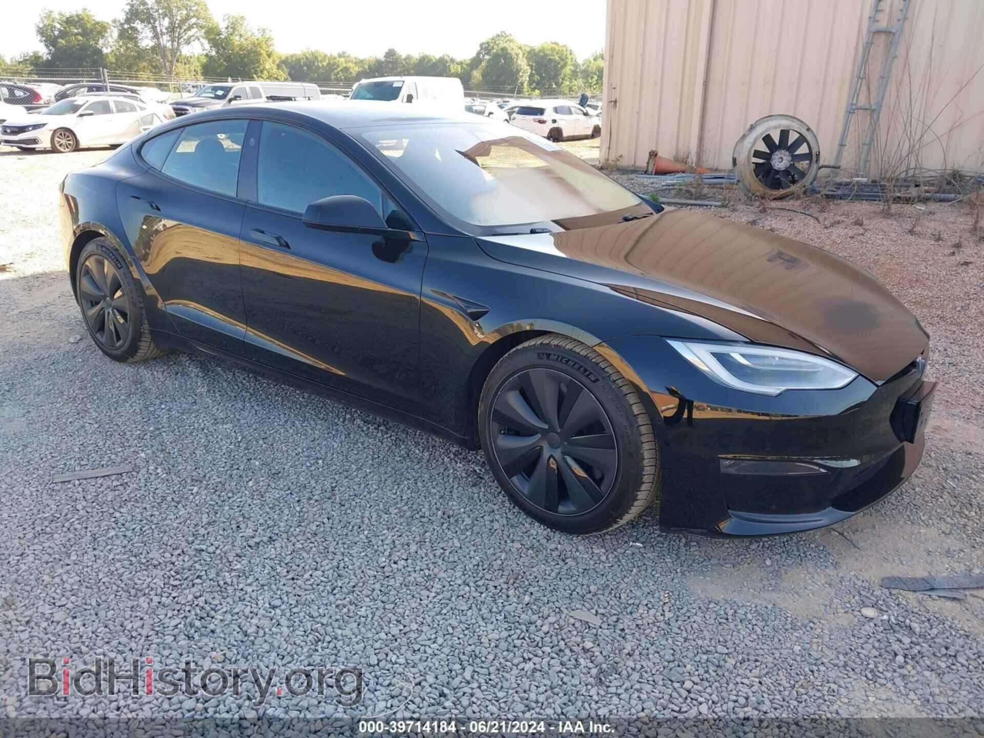 Photo 5YJSA1E59MF439379 - TESLA MODEL S 2021