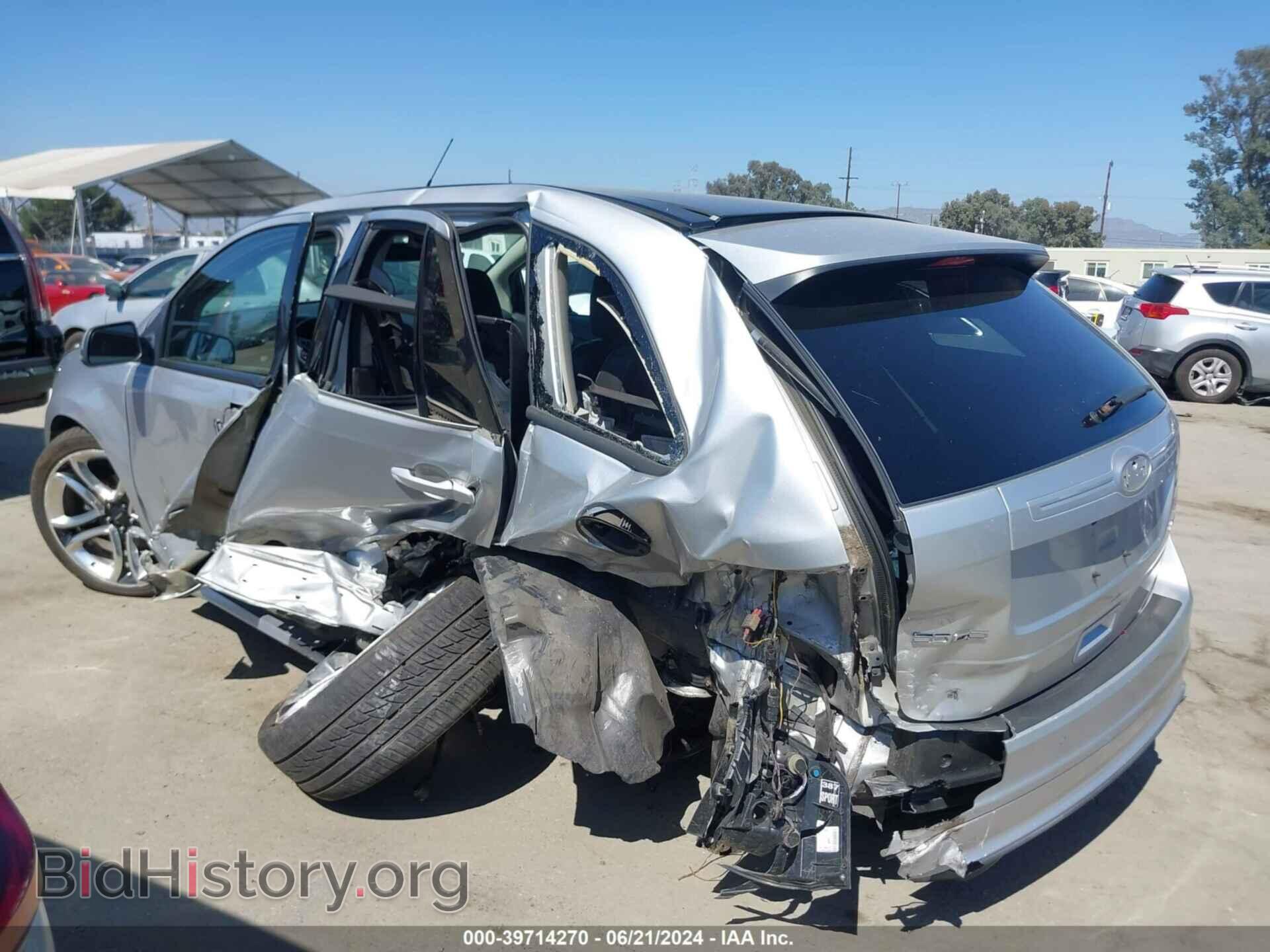 2012 FORD EDGE - VIN: 2FMDK3AK8CBA41553 - Фото 3