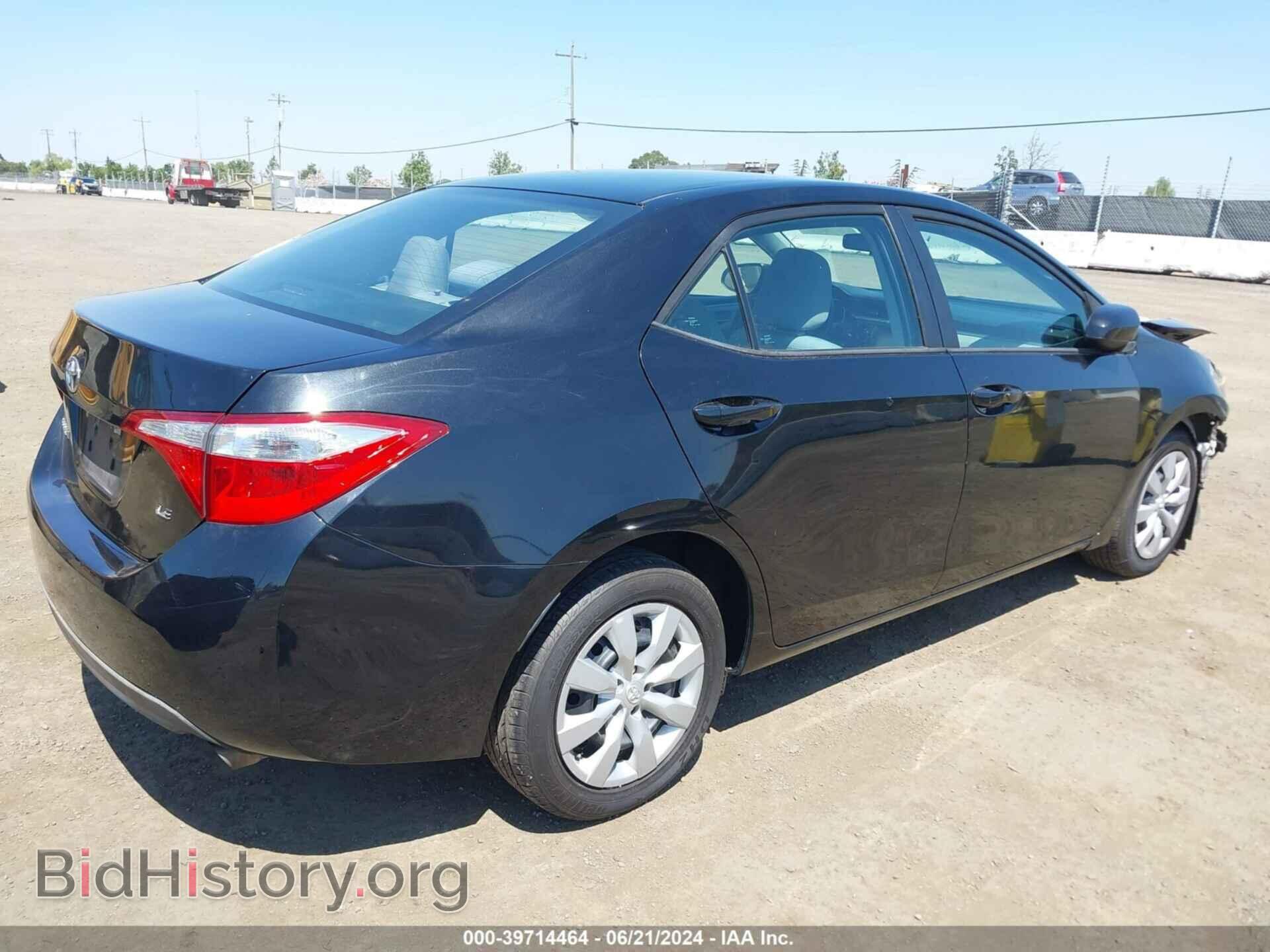 2015 TOYOTA COROLLA - VIN: 5YFBURHE9FP304606 - Фото 4