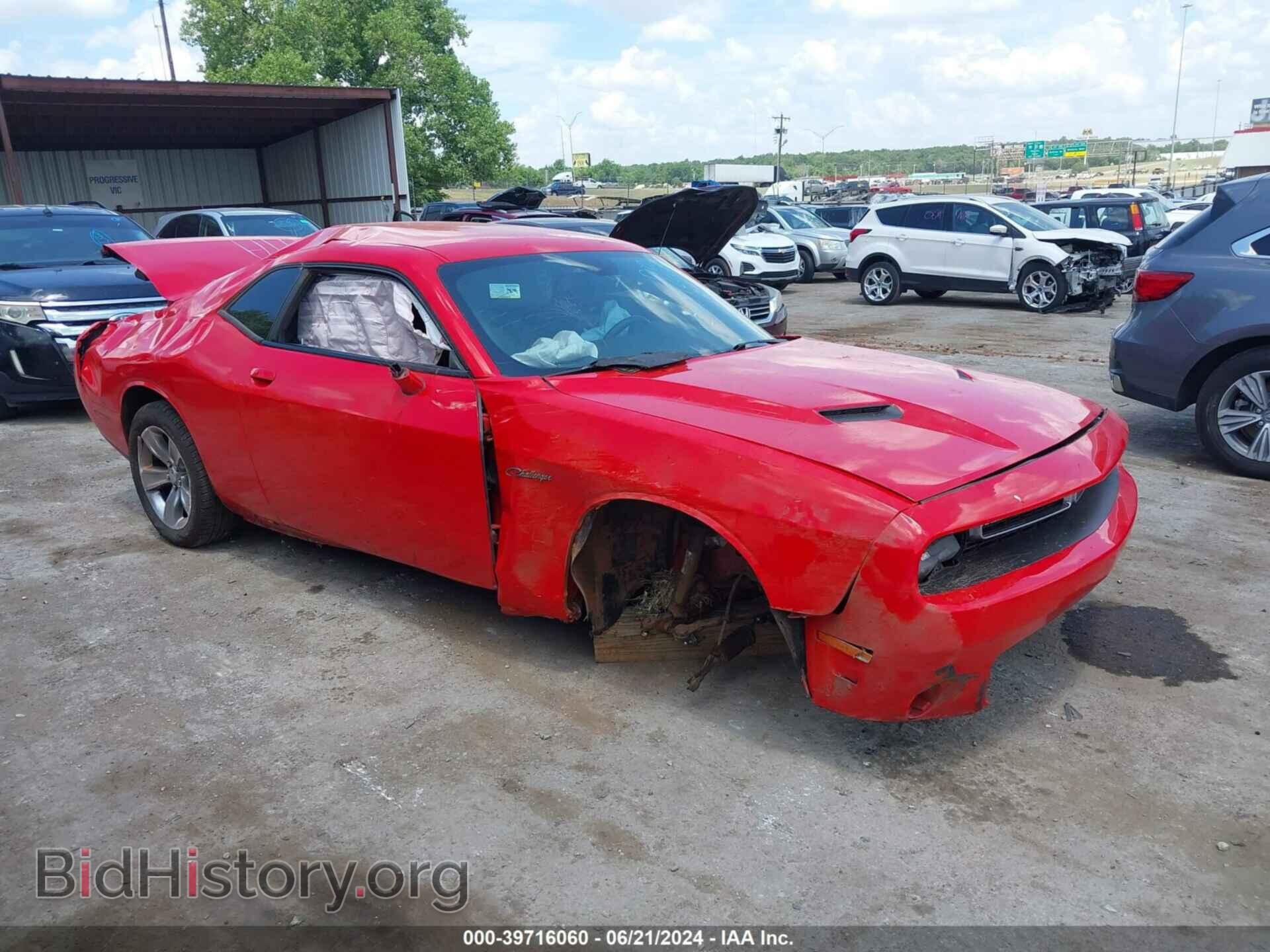 Photo 2C3CDZAG8GH289964 - DODGE CHALLENGER 2016