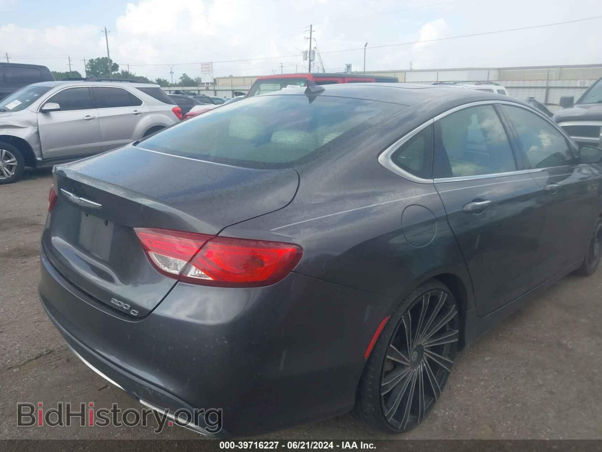 2015 CHRYSLER 200 - VIN: 1C3CCCCG7FN633688 - Photo 4