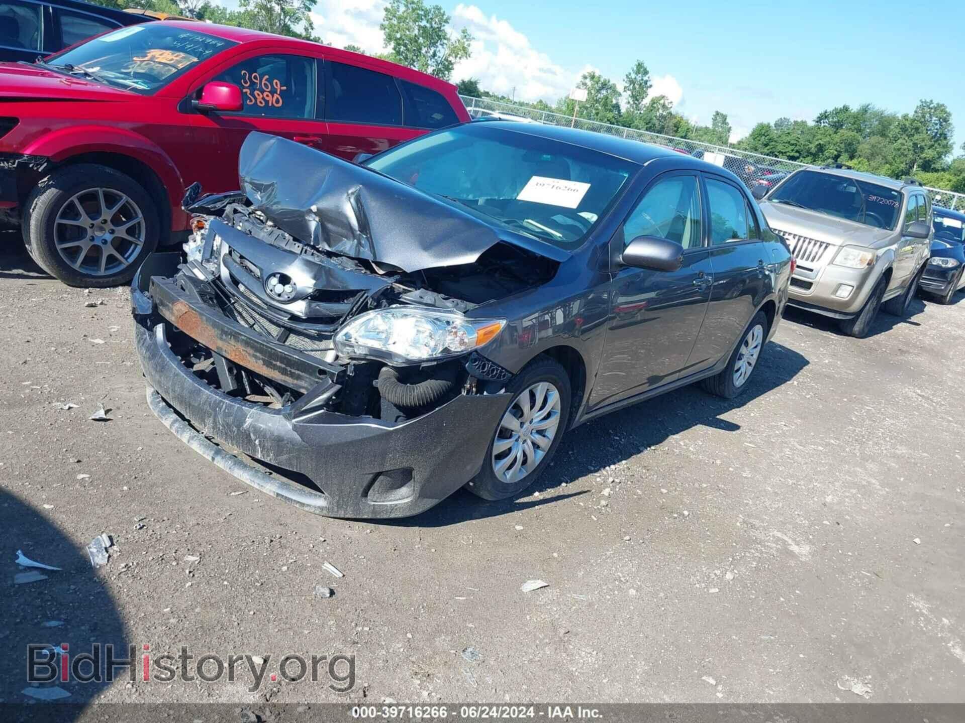 2012 TOYOTA COROLLA - VIN: 2T1BU4EE5CC763294 - Фото 2