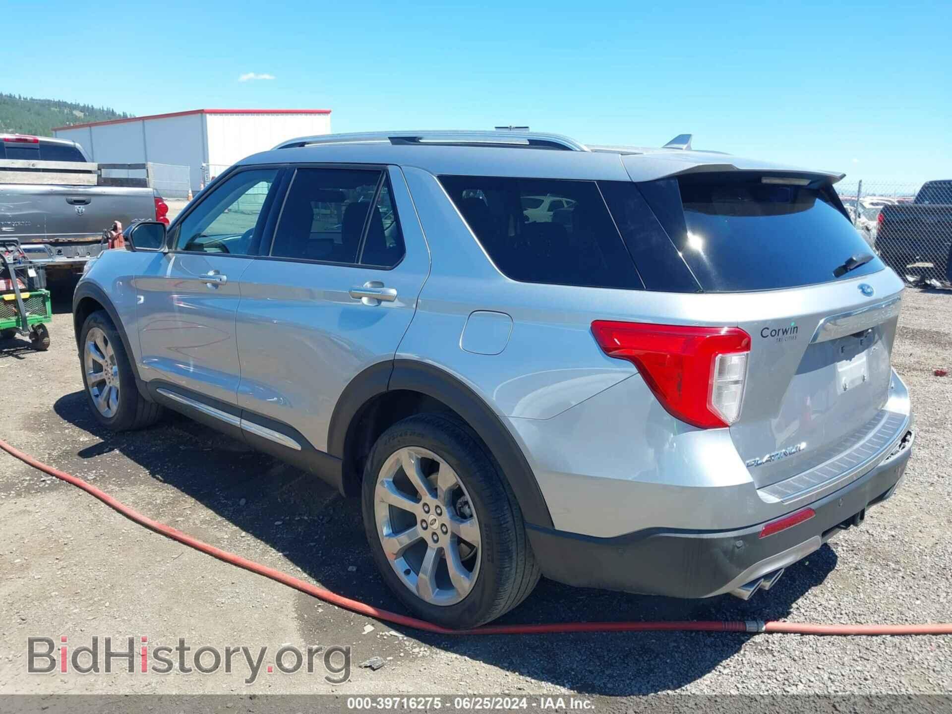 2020 FORD EXPLORER - VIN: 1FM5K8HC2LGA45221 - Фото 3