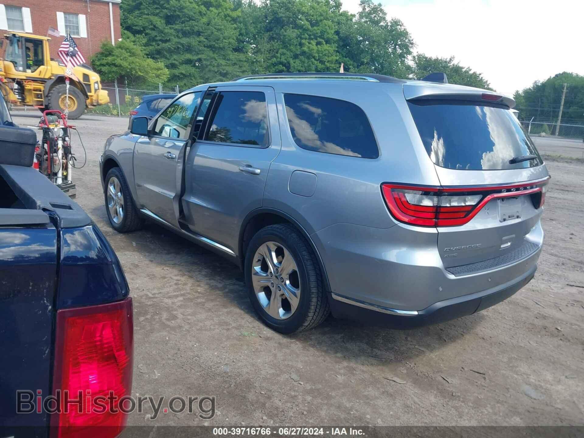 2015 DODGE DURANGO - VIN: 1C4RDJDG6FC153952 - Фото 3