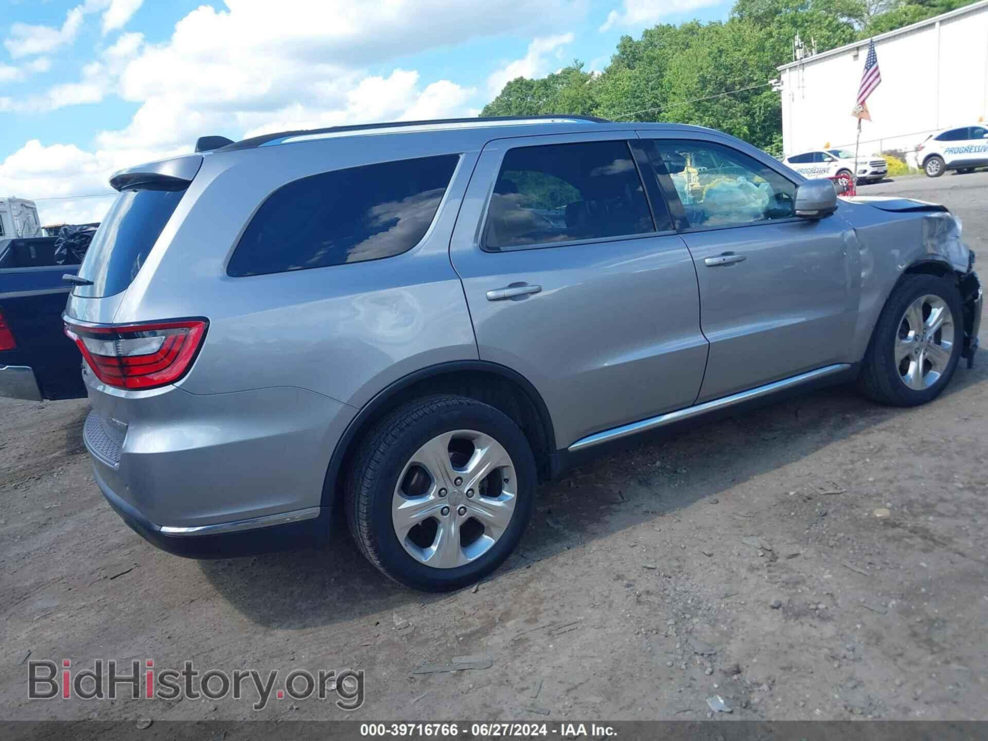 2015 DODGE DURANGO - VIN: 1C4RDJDG6FC153952 - Фото 4