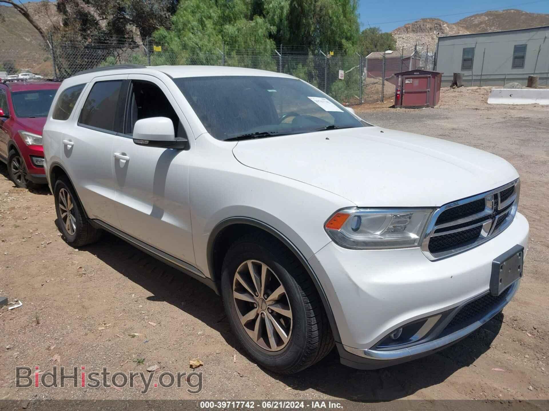 Photo 1C4RDHDGXFC781800 - DODGE DURANGO 2015