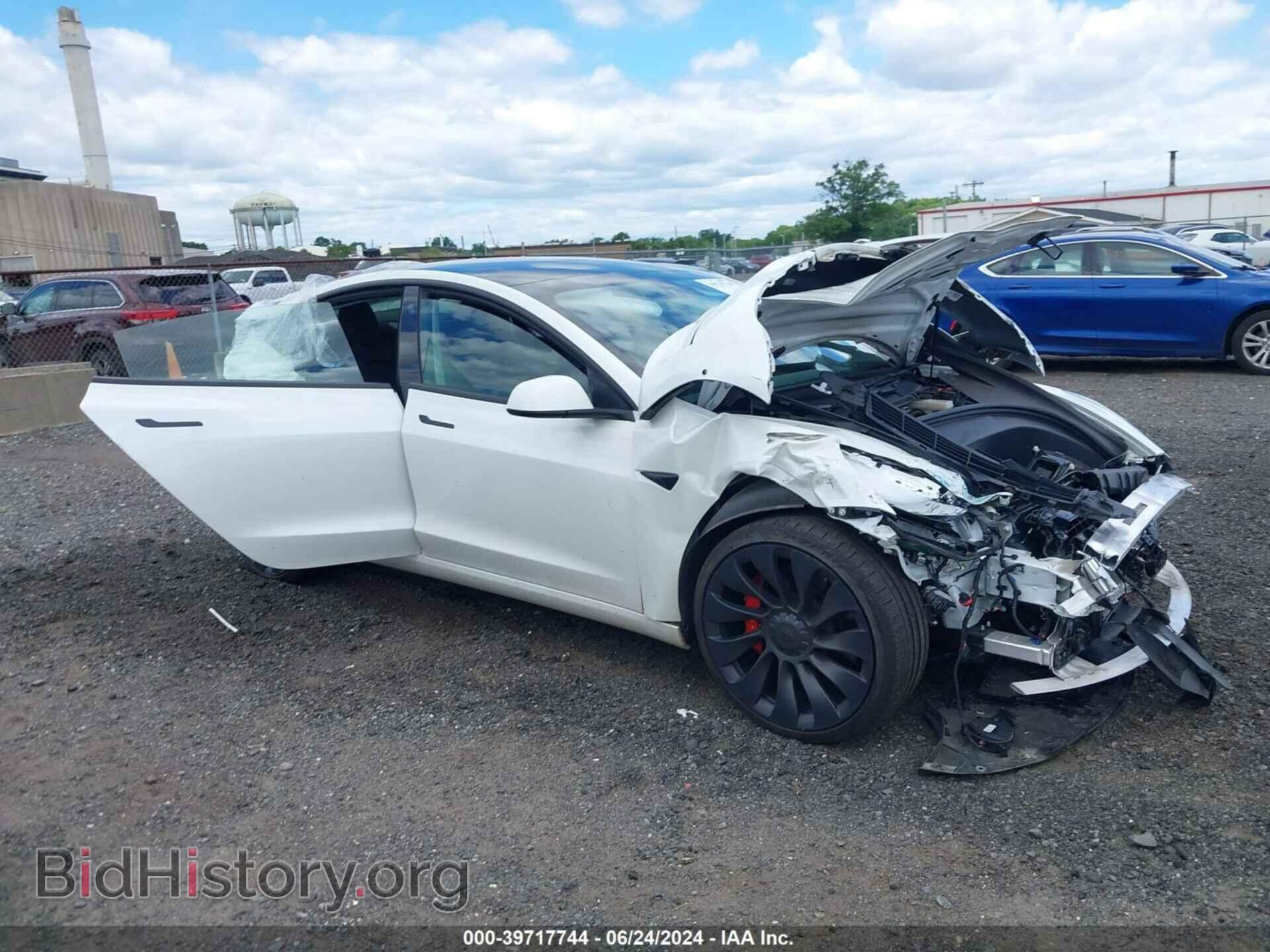 Фотография 5YJ3E1EC1NF307645 - TESLA MODEL 3 2022