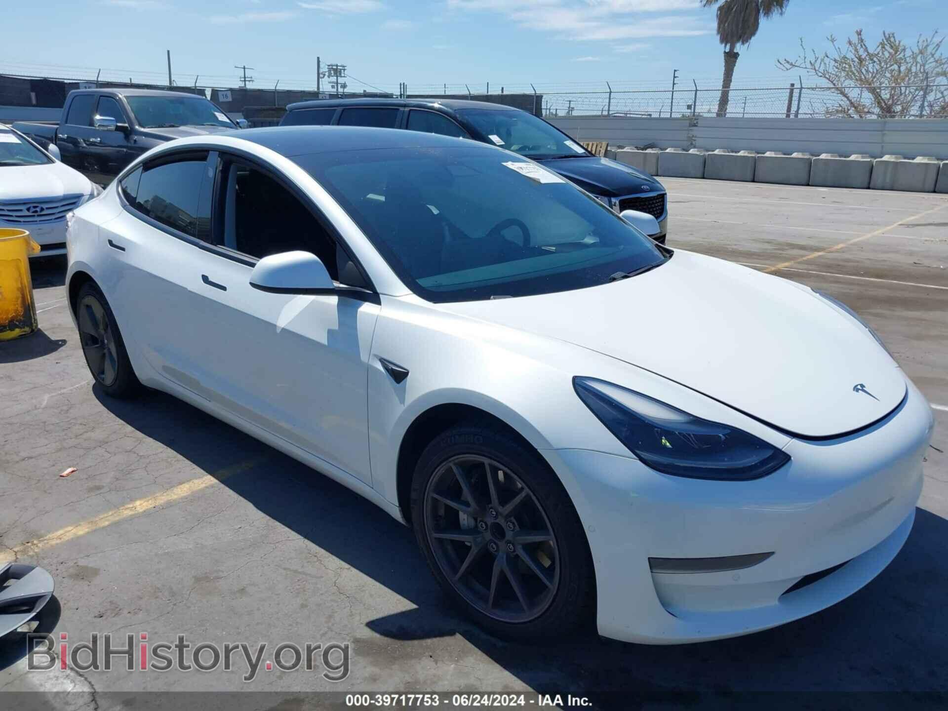 Photo 5YJ3E1EA0MF996509 - TESLA MODEL 3 2021
