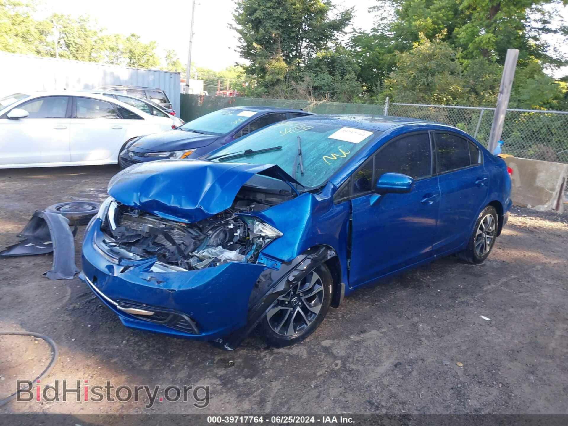 2014 HONDA CIVIC - VIN: 19XFB2F82EE232529 - Фото 2