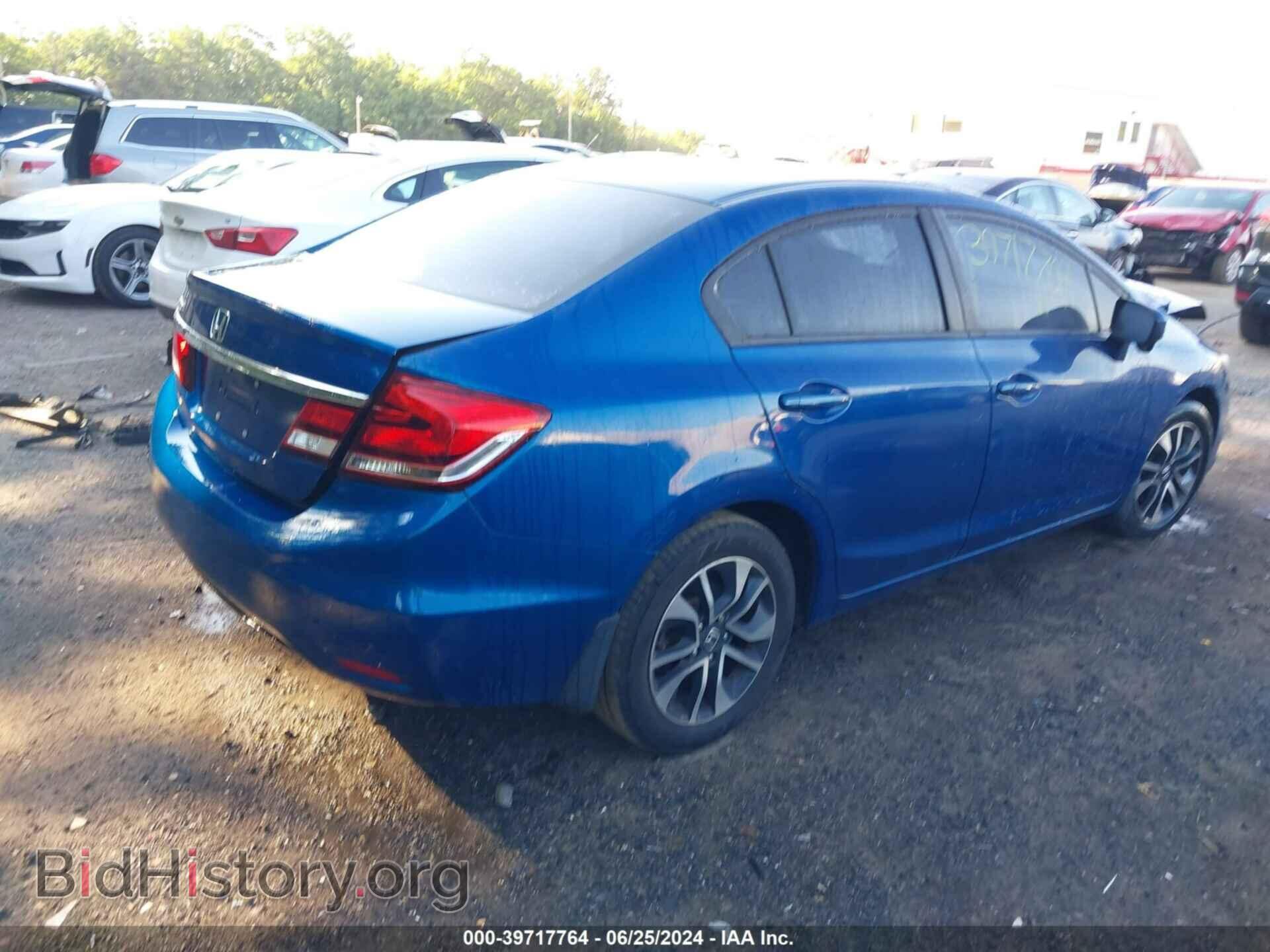 2014 HONDA CIVIC - VIN: 19XFB2F82EE232529 - Фото 4