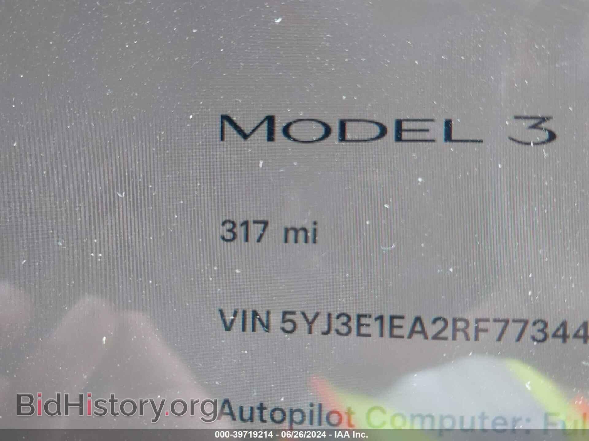 2024 TESLA MODEL 3 - VIN: 5YJ3E1EA2RF773444 - Фото 15