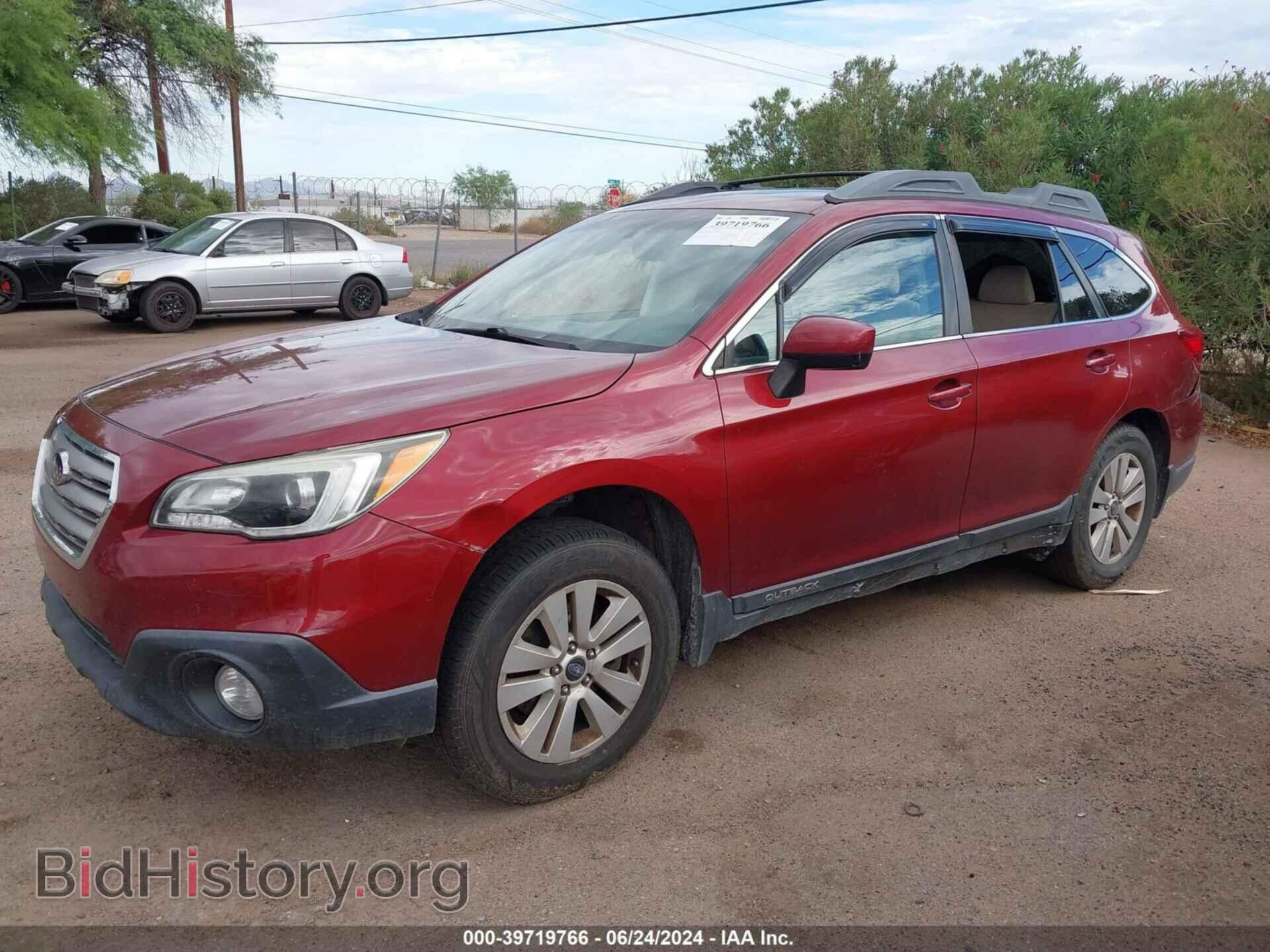 2015 SUBARU OUTBACK - VIN: 4S4BSBDC3F3246014 - Фото 2