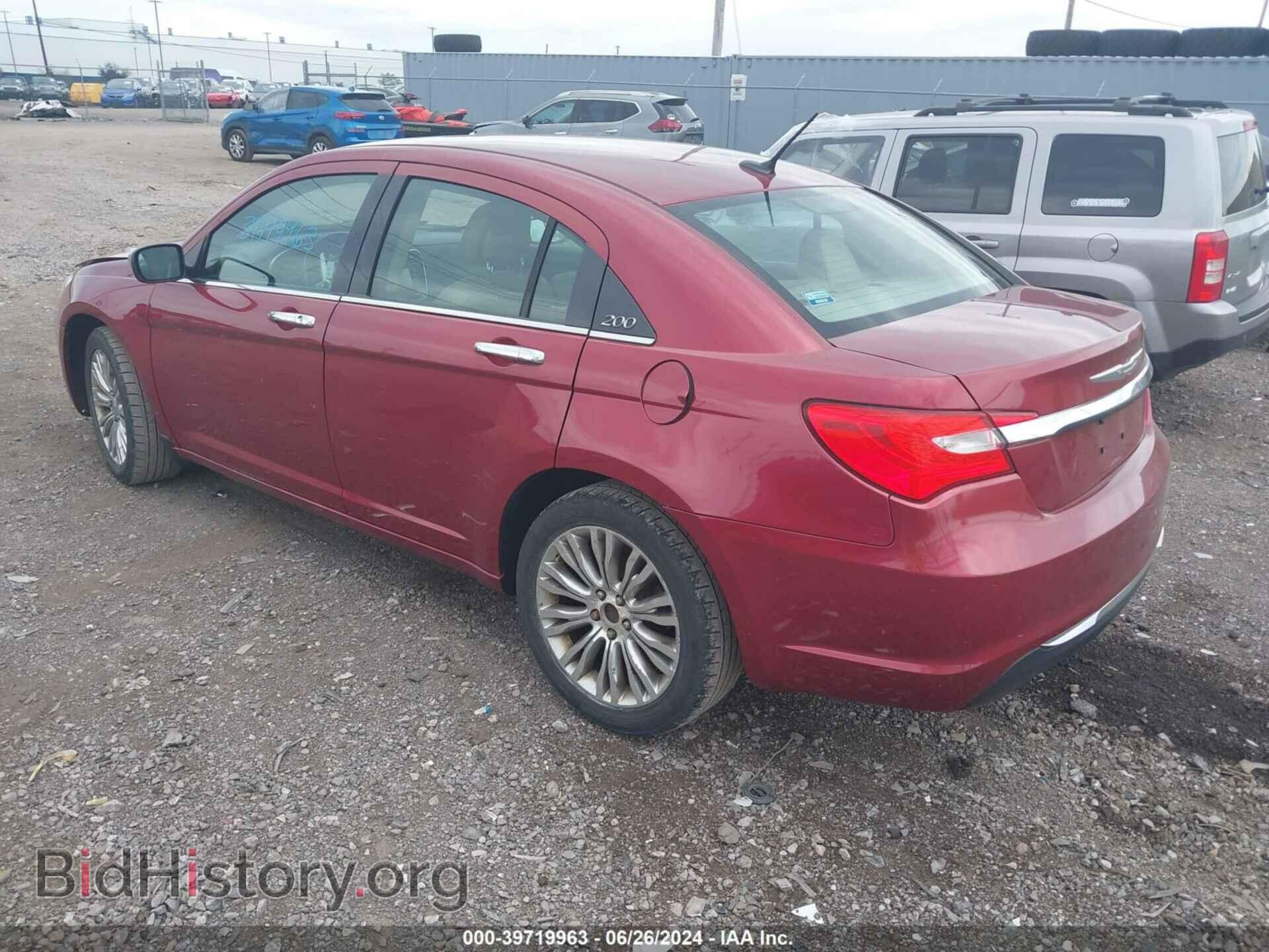 2012 CHRYSLER 200 - VIN: 1C3CCBCB0CN164907 - Фото 3