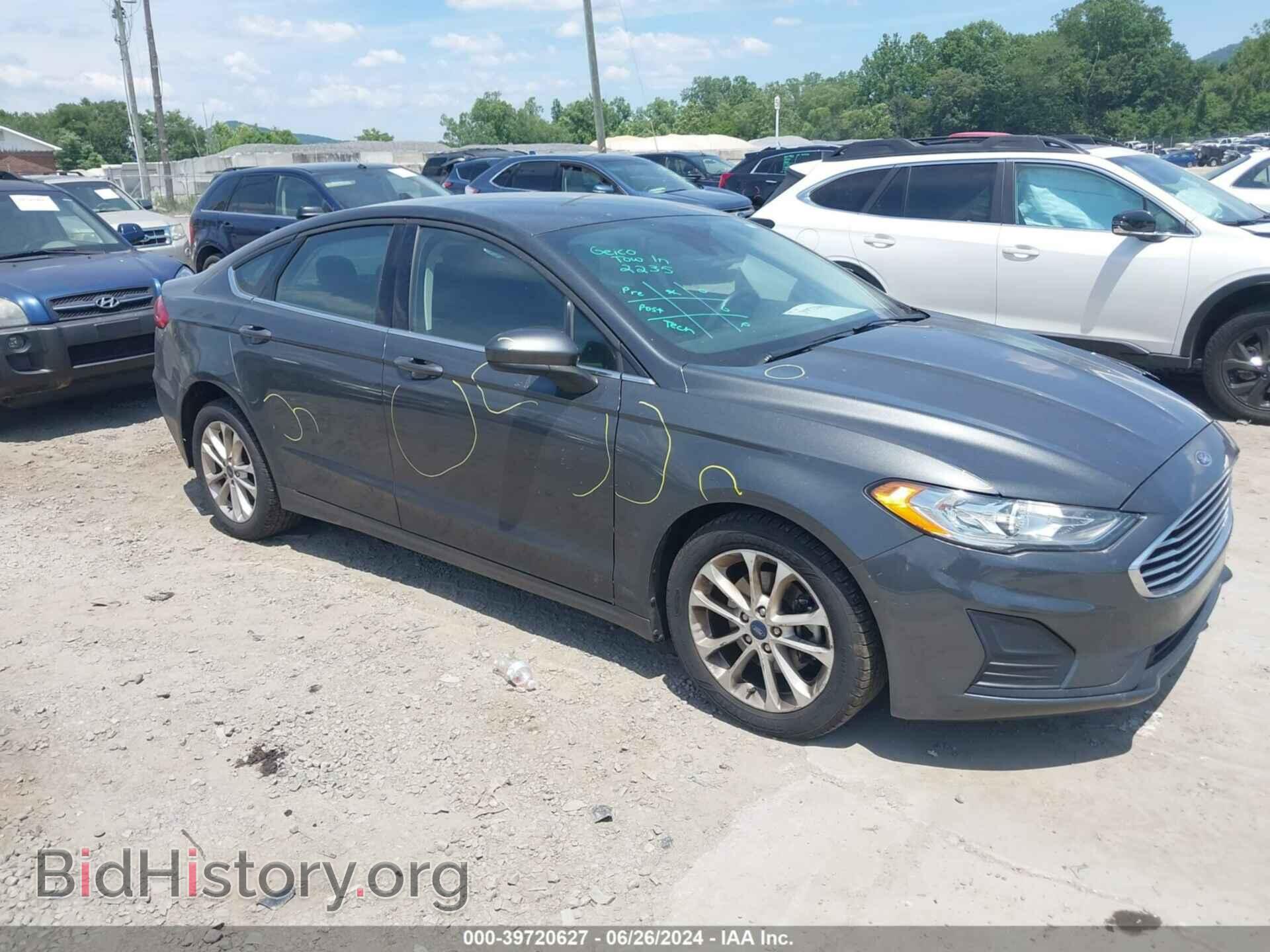 Фотография 3FA6P0HD6LR160391 - FORD FUSION 2020