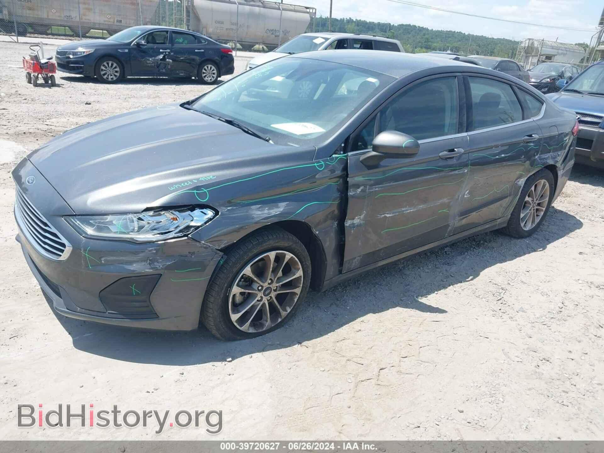 2020 FORD FUSION - VIN: 3FA6P0HD6LR160391 - Фото 2