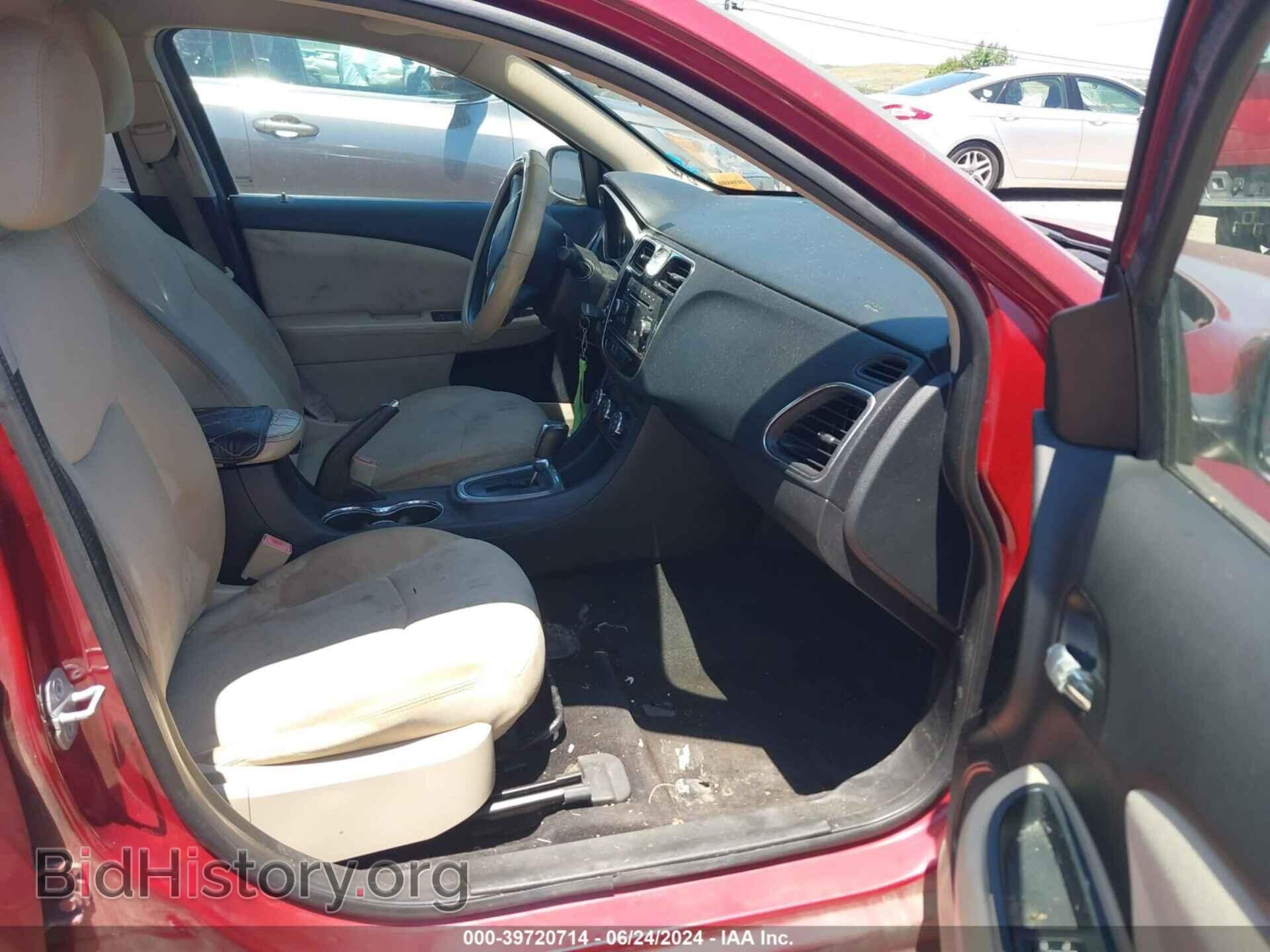 2013 CHRYSLER 200 - VIN: 1C3CCBBB0DN501384 - Фото 5