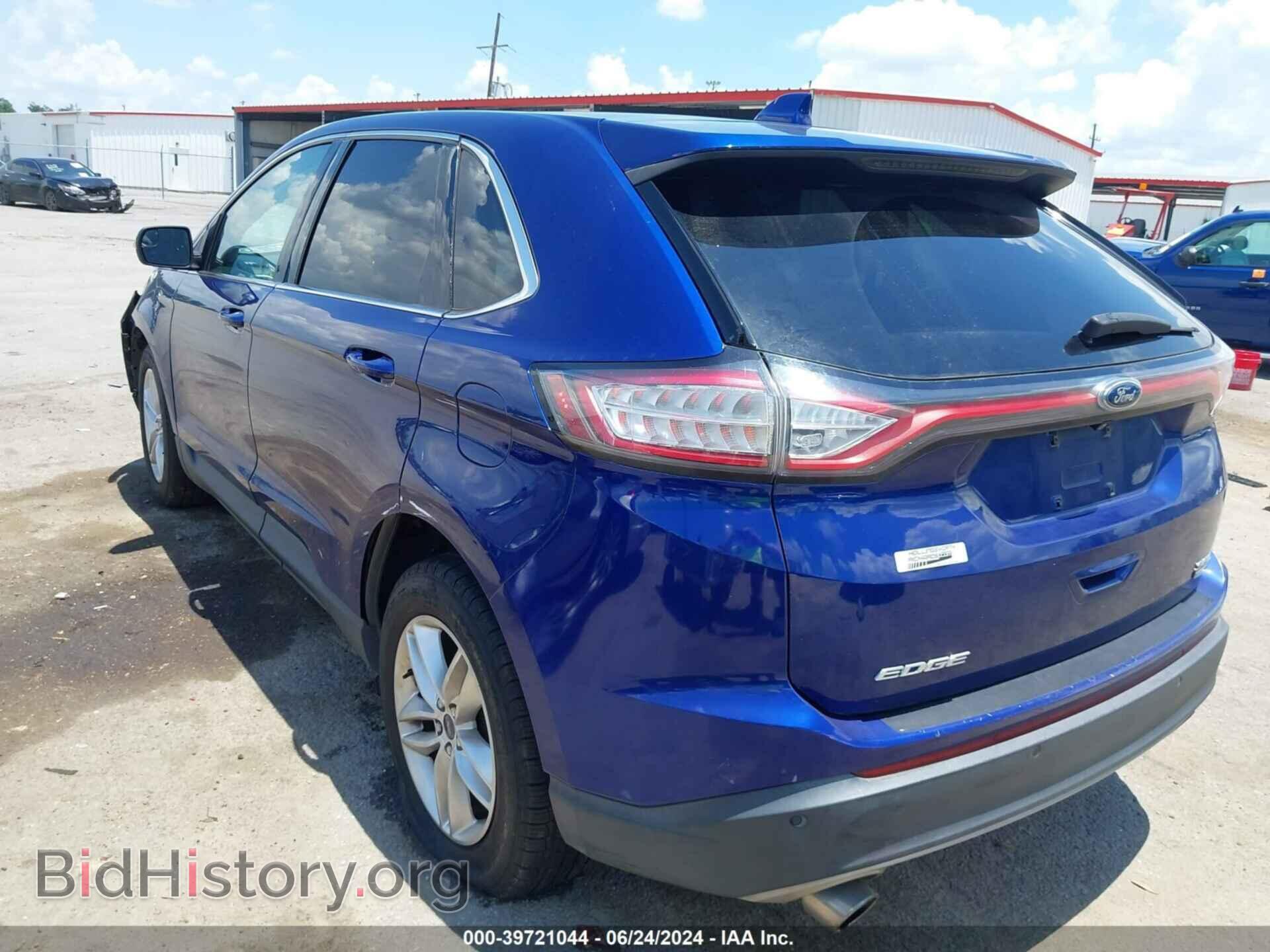2015 FORD EDGE - VIN: 2FMTK4J98FBB22295 - Фото 3