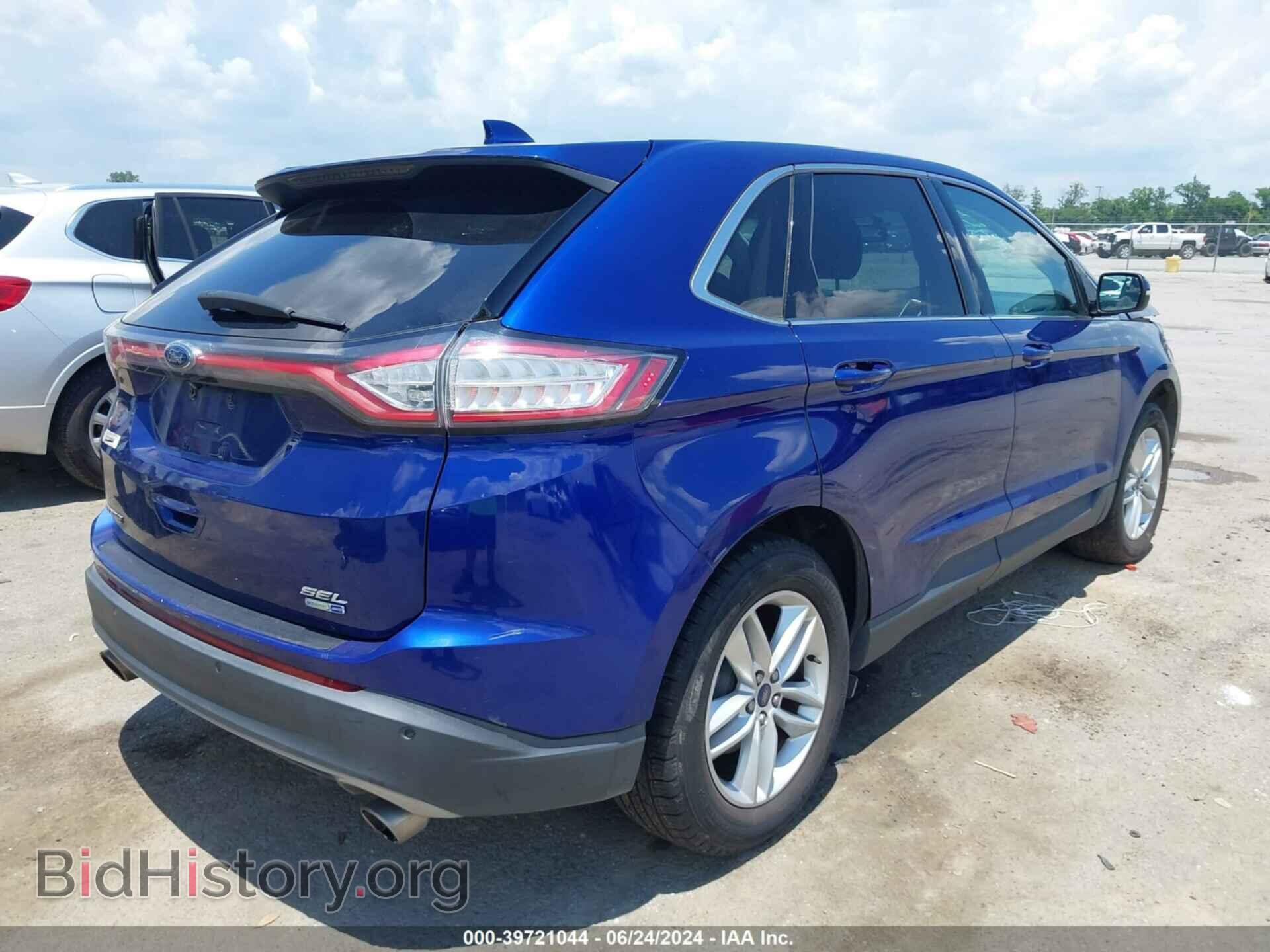 2015 FORD EDGE - VIN: 2FMTK4J98FBB22295 - Фото 4