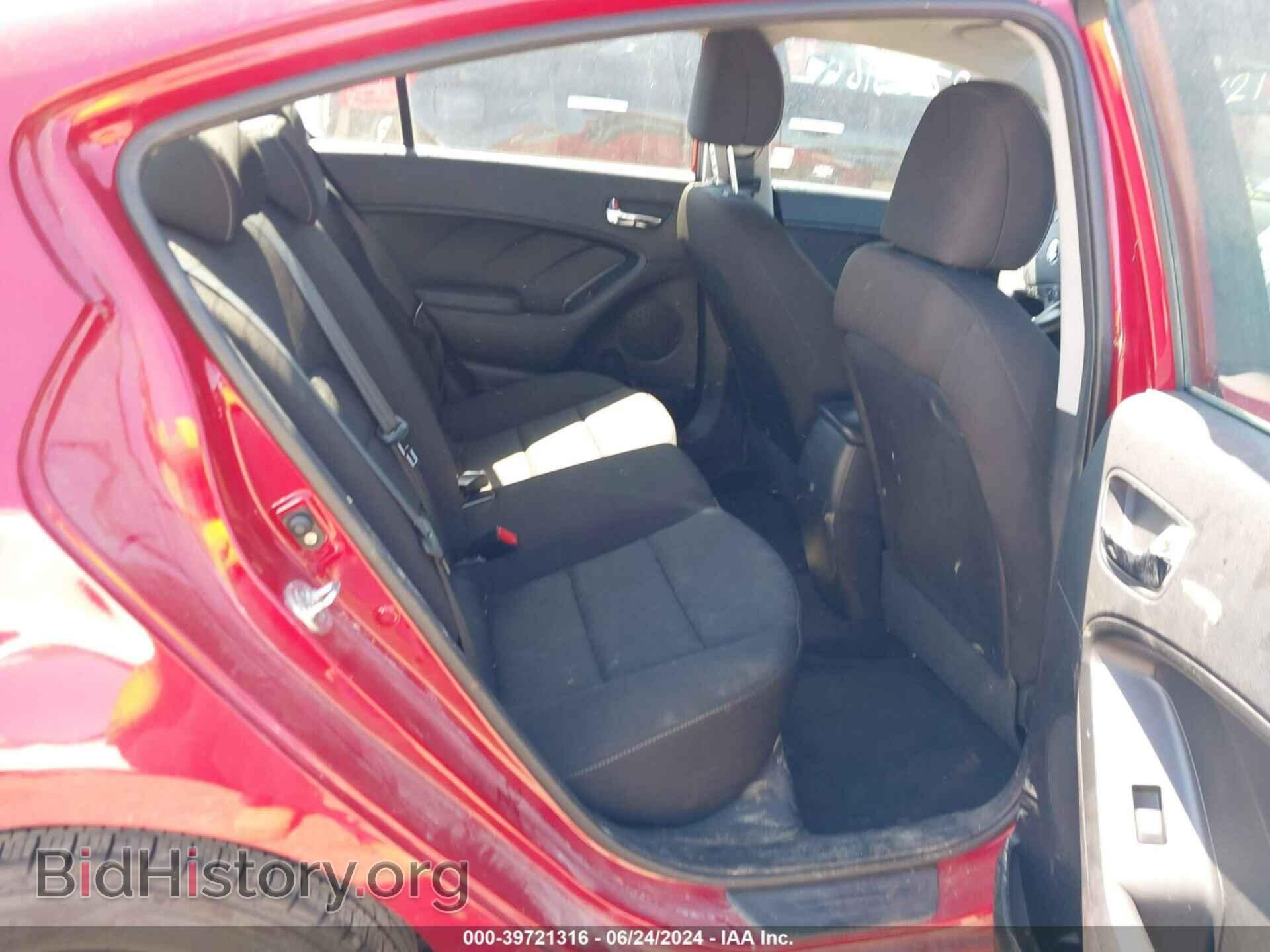 2016 KIA FORTE - VIN: KNAFK4A67G5459325 - Photo 8