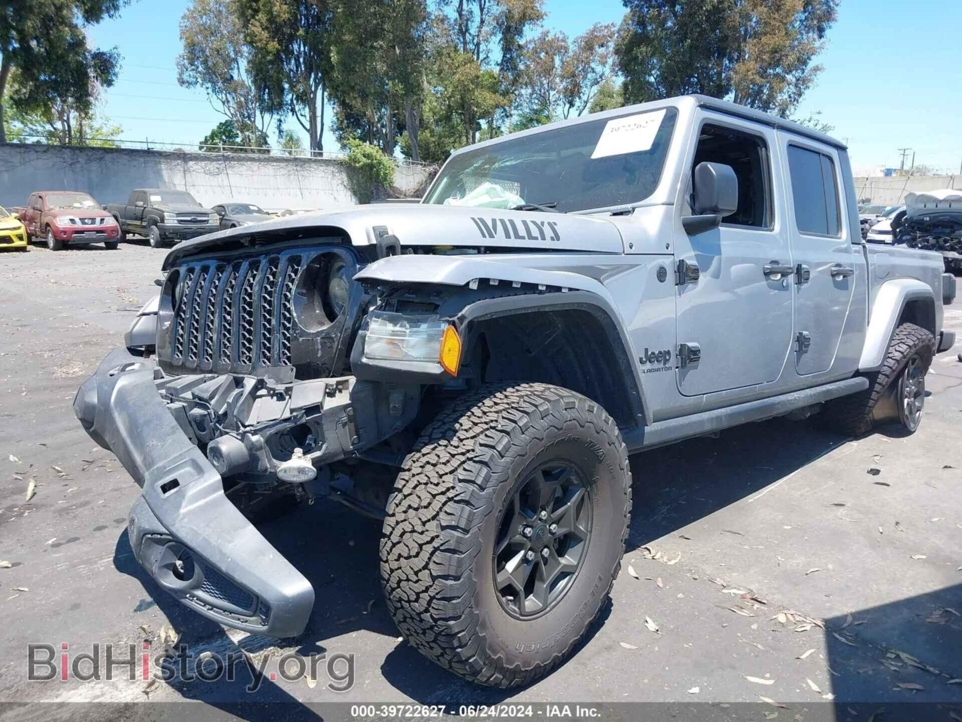 2021 JEEP GLADIATOR - VIN: 1C6HJTAG2ML518443 - Фото 2