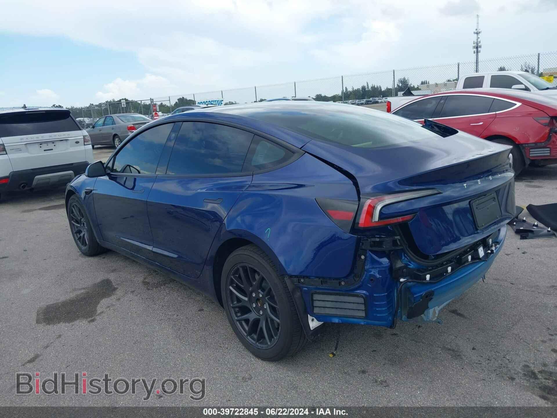 2024 TESLA MODEL 3 - VIN: 5YJ3E1EA3RF722244 - Фото 3