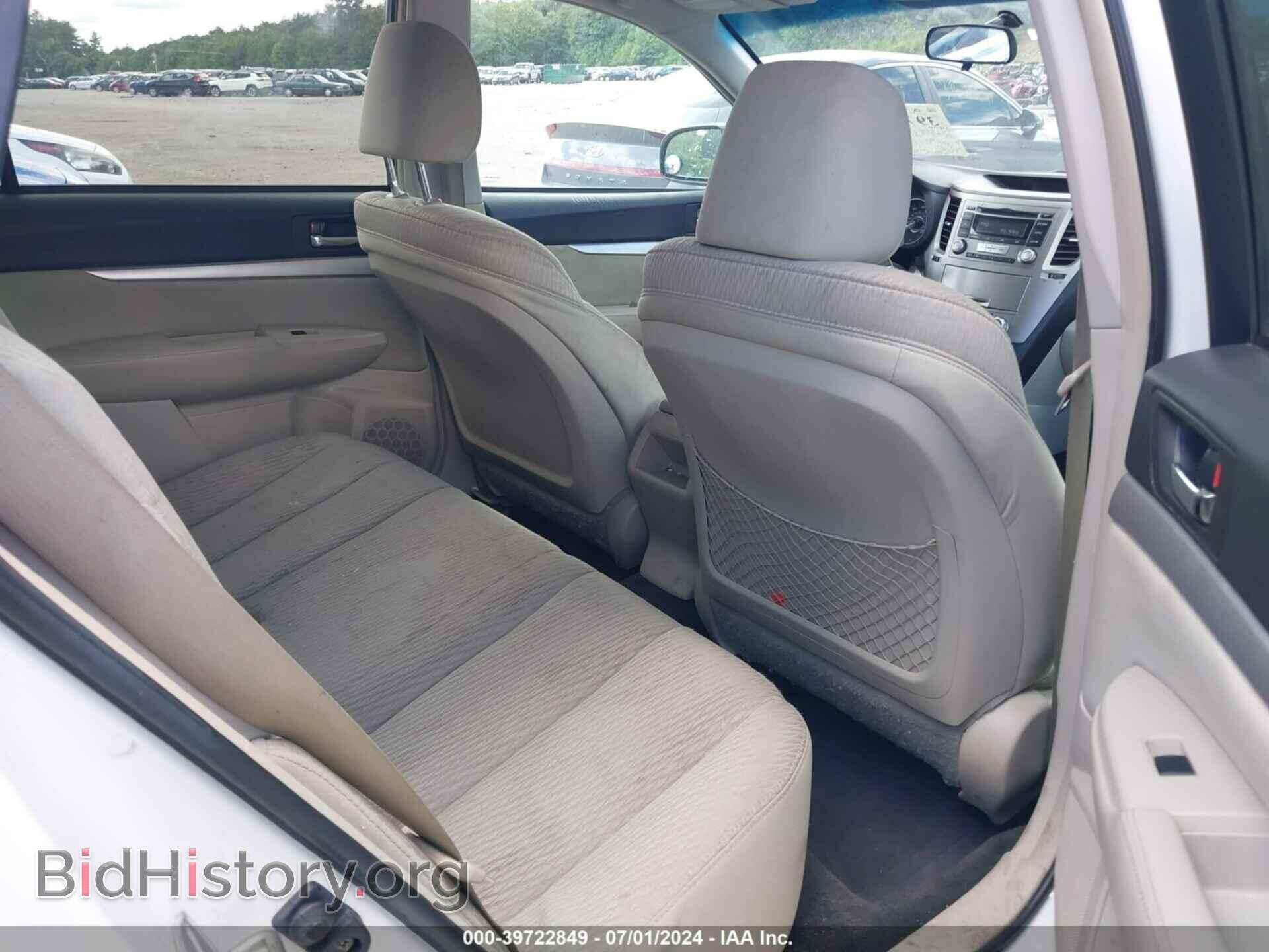 2012 SUBARU OUTBACK - VIN: 4S4BRBCC2C3206497 - Фото 8