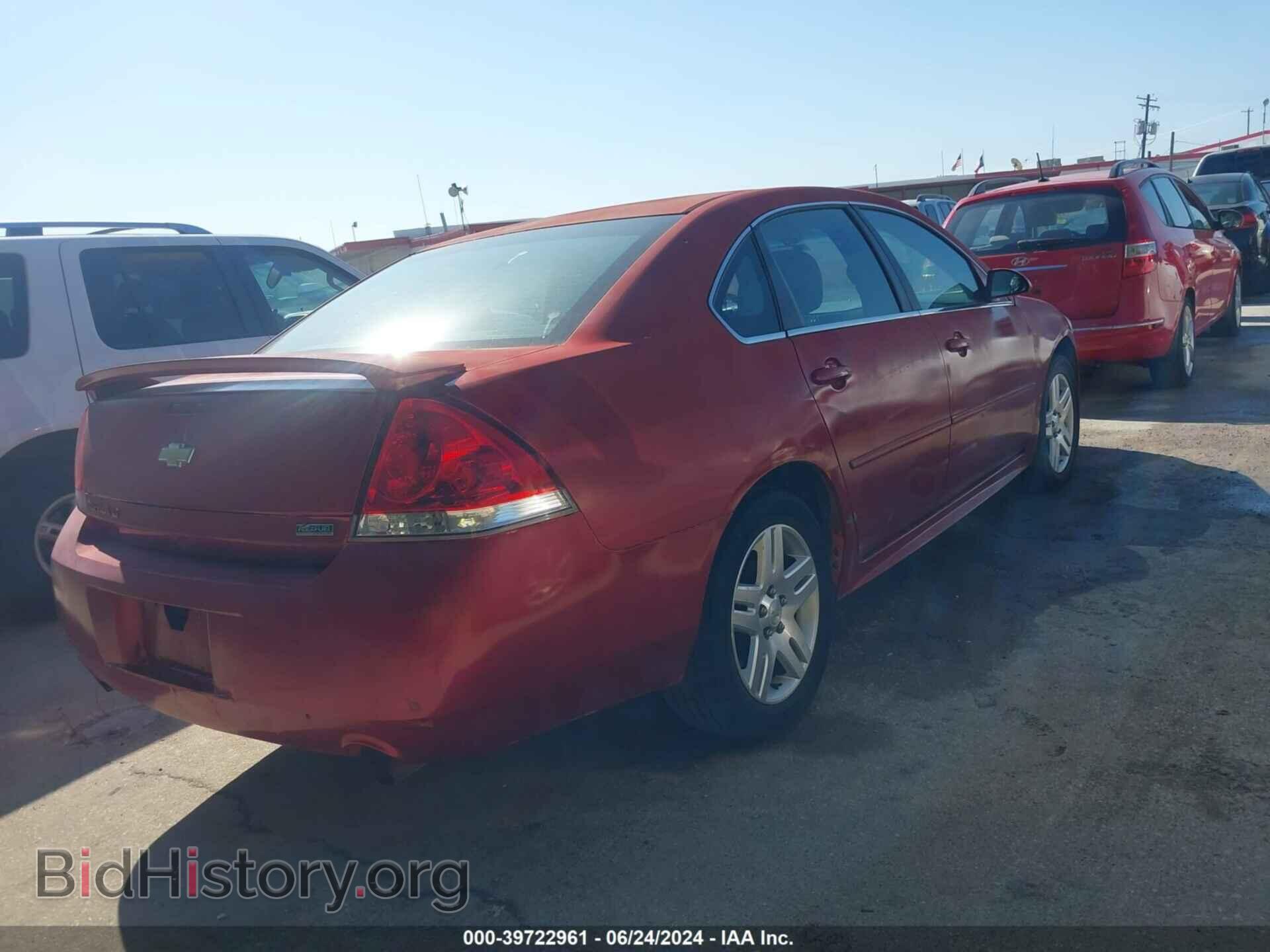 2012 CHEVROLET IMPALA - VIN: 2G1WG5E3XC1183785 - Фото 4