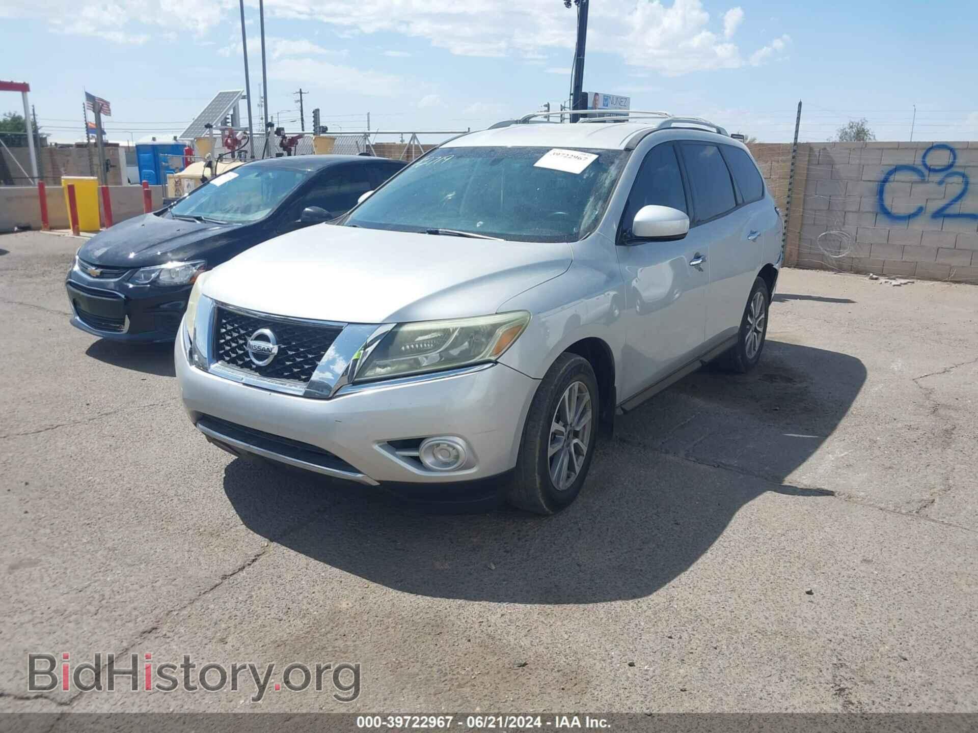 2014 NISSAN PATHFINDER - VIN: 5N1AR2MN0EC725630 - Фото 2