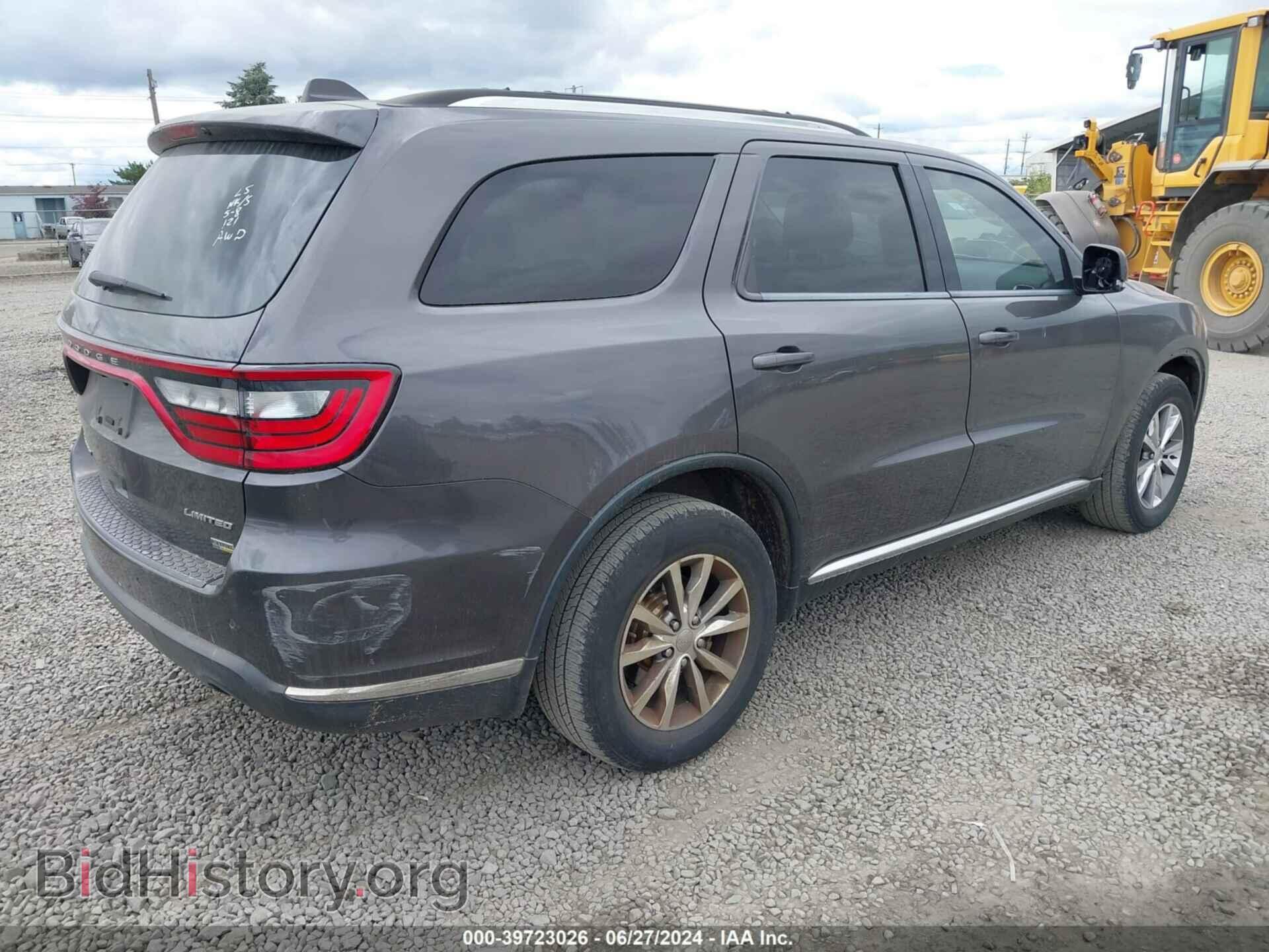 2015 DODGE DURANGO - VIN: 1C4RDJDG8FC896712 - Photo 4