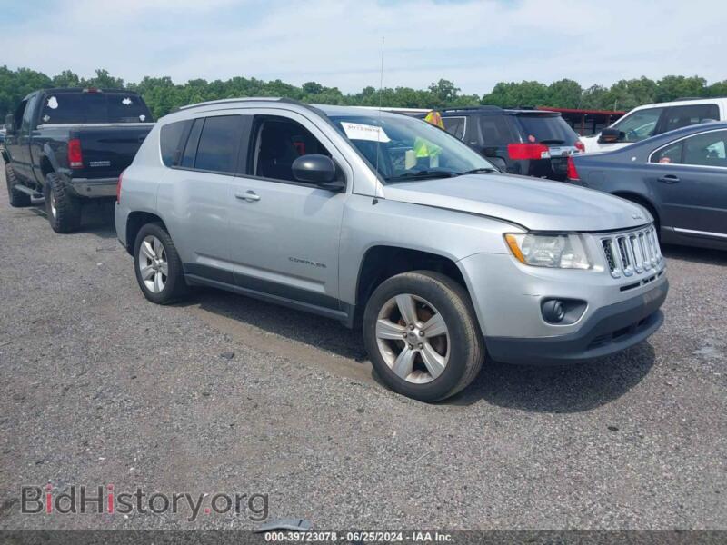 2012 Jeep COMPASS Latitude (VIN 1C4NJDEB5CD555706) — фото 1 из 12, IAAI, повреждение: левая задняя часть