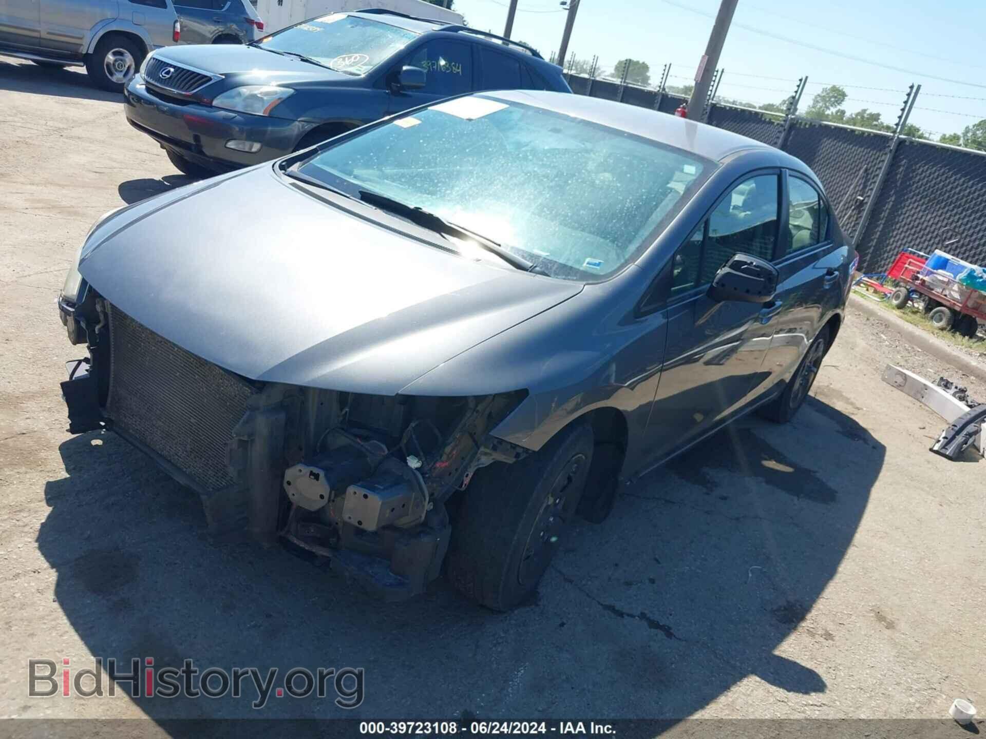 2013 HONDA CIVIC - VIN: 19XFB2F55DE049436 - Фото 2