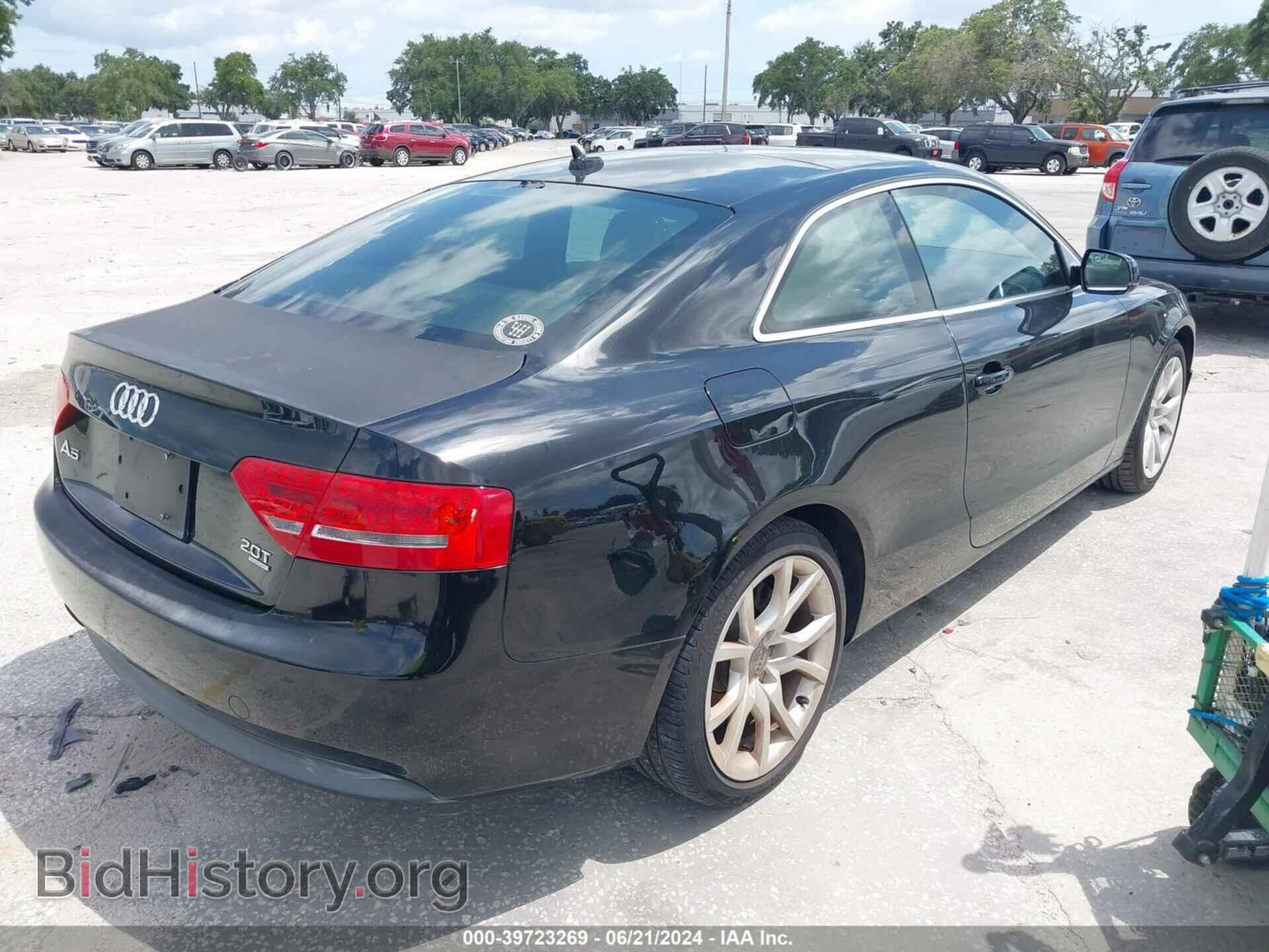 2012 AUDI A5 - VIN: WAURFAFR0CA004787 - Photo 4