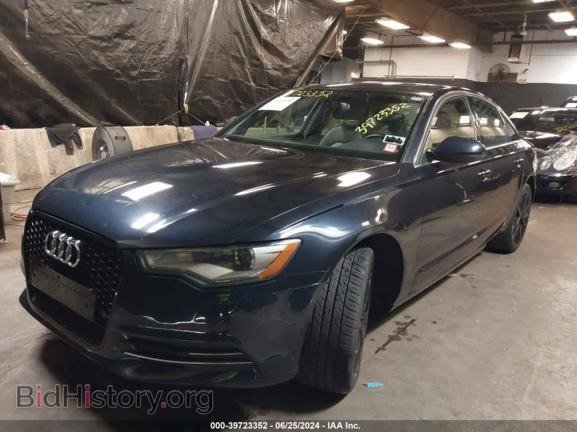 2014 AUDI A6 - VIN: WAUGFAFC1EN107487 - Фото 2