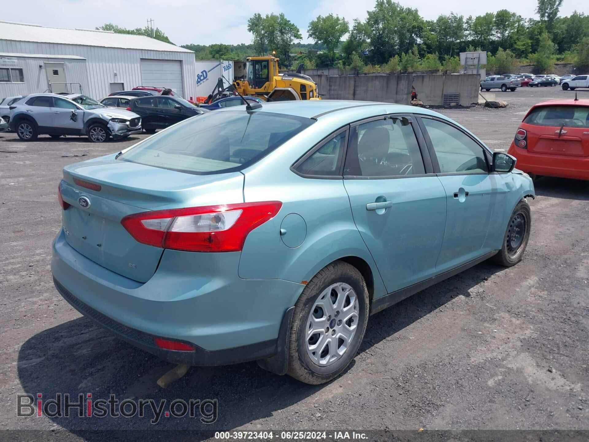 2012 FORD FOCUS - VIN: 1FAHP3F23CL149925 - Фото 4