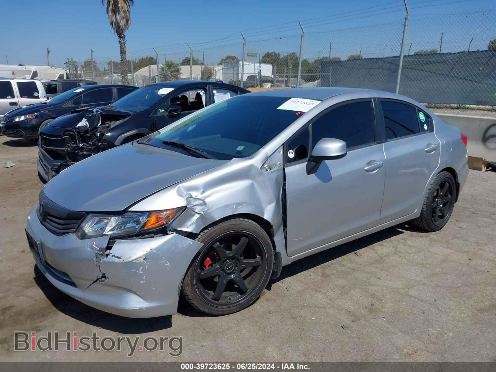 2012 HONDA CIVIC - VIN: 19XFB2F50CE349285 - Фото 2