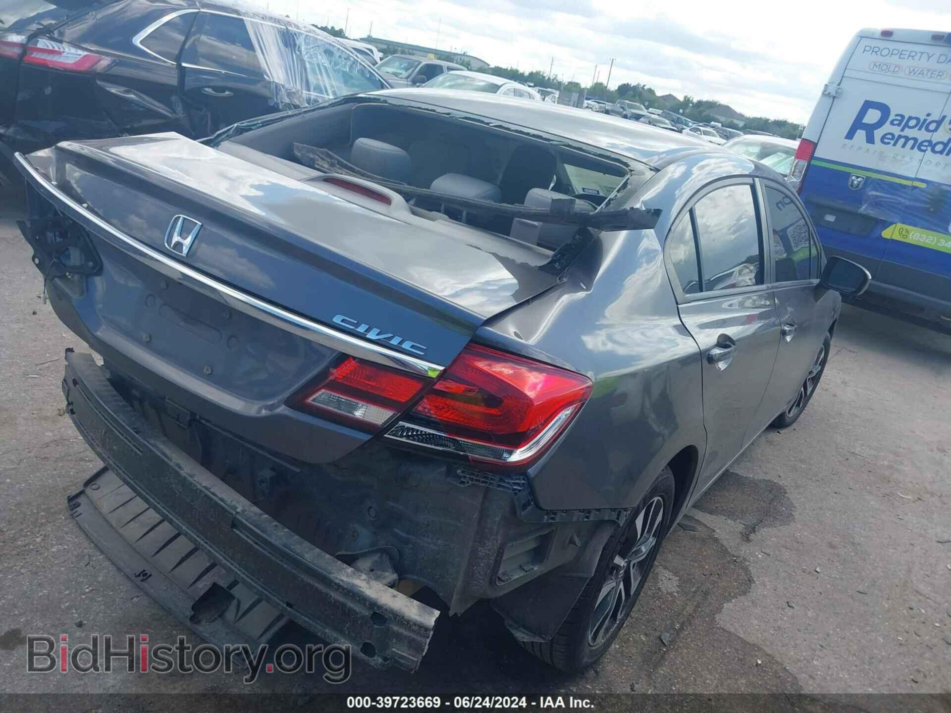 2015 HONDA CIVIC - VIN: 19XFB2F81FE074069 - Фото 4