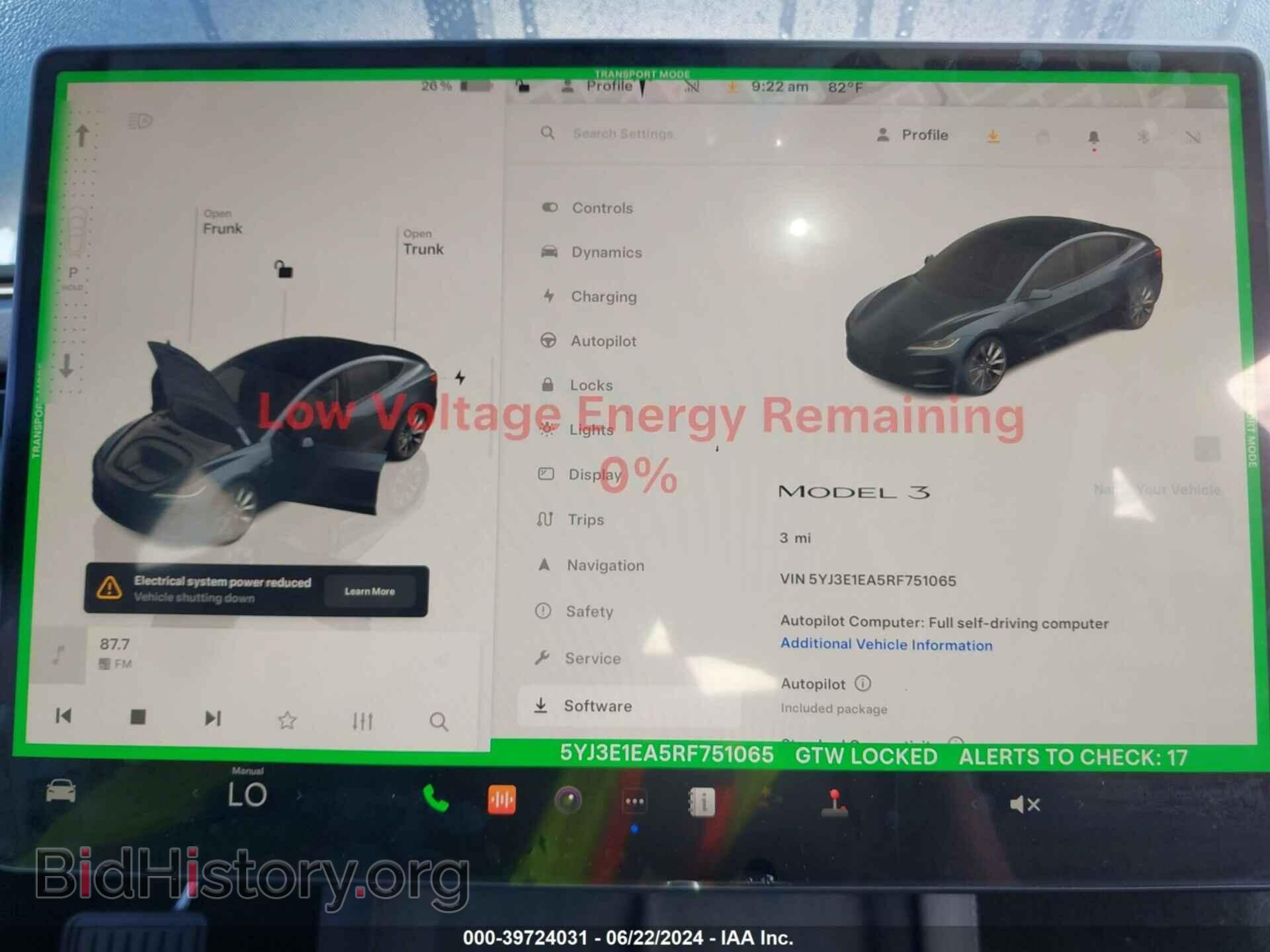 2024 TESLA MODEL 3 - VIN: 5YJ3E1EA5RF751065 - Фото 7