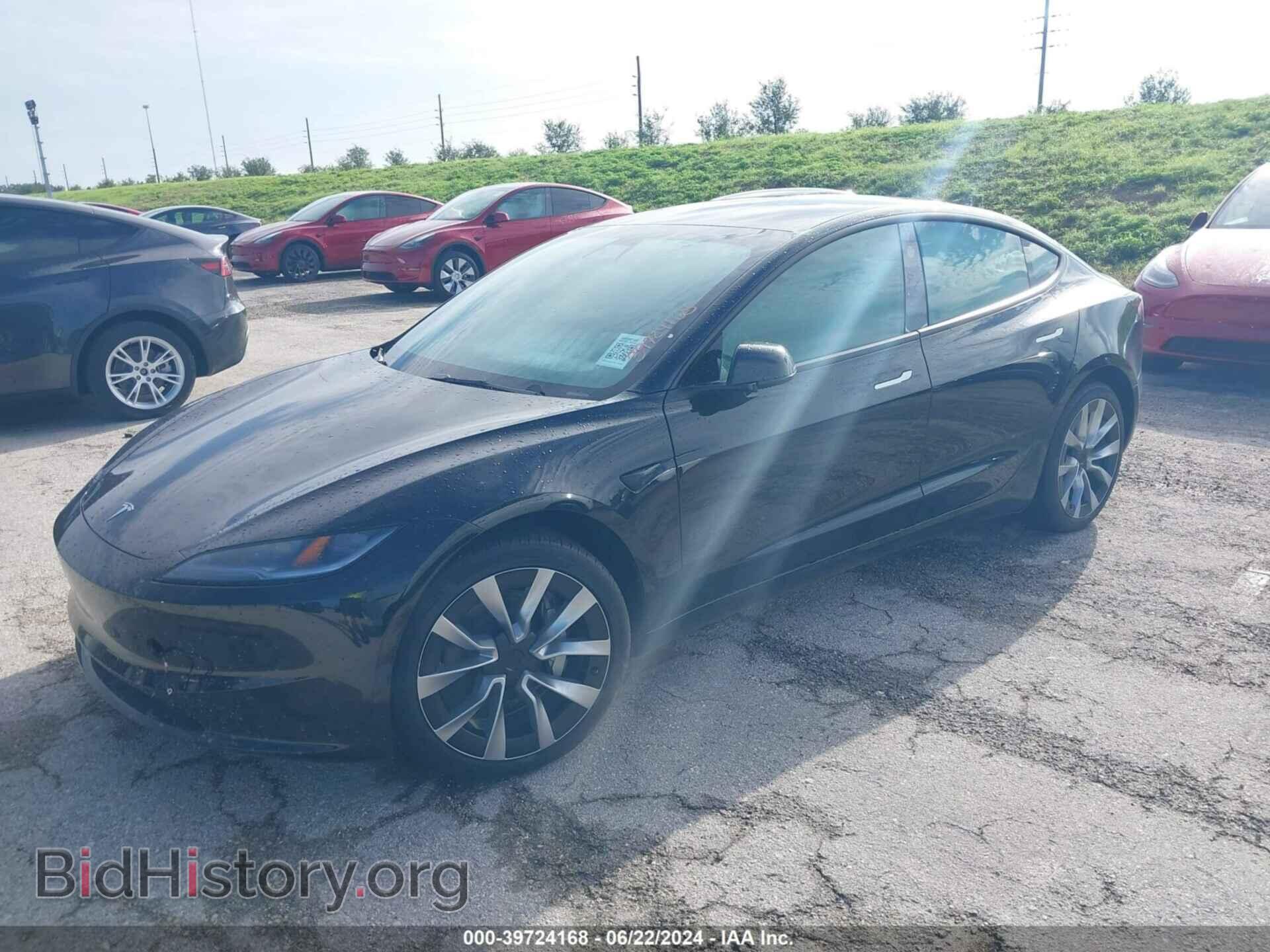 2024 TESLA MODEL 3 - VIN: 5YJ3E1EA9RF749853 - Фото 2