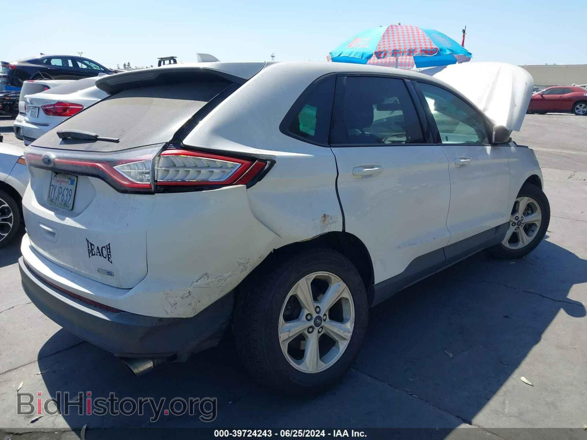 2017 FORD EDGE - VIN: 2FMPK4G98HBB74571 - Photo 4