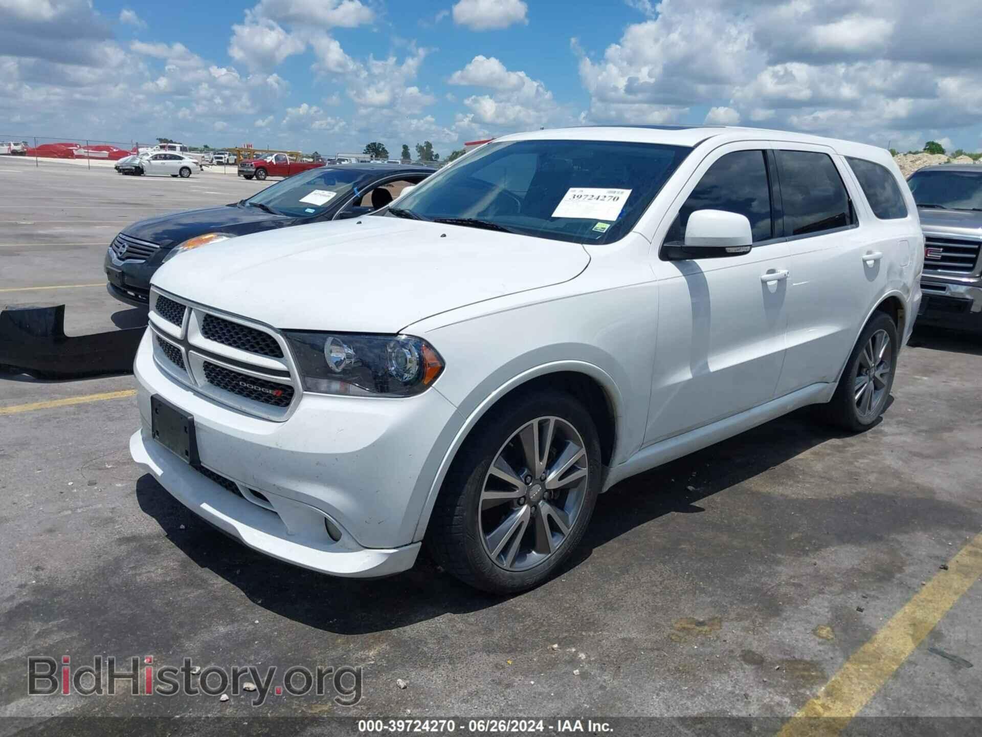 2013 DODGE DURANGO - VIN: 1C4SDJCT6DC529580 - Фото 2