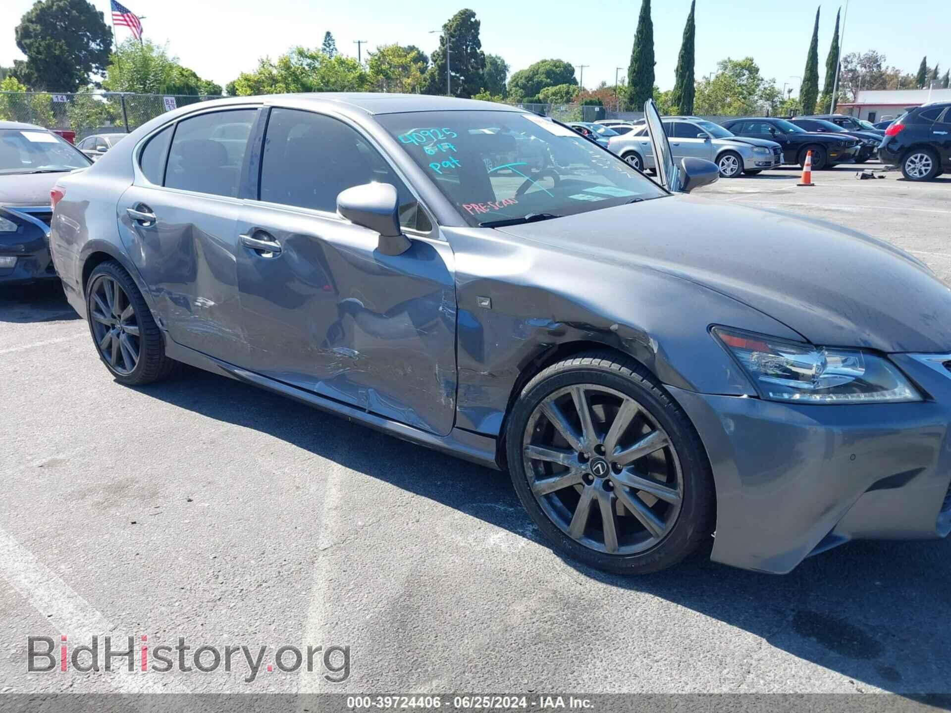 2014 LEXUS GS 350 - VIN: JTHBE1BL1E5036246 - Фото 6