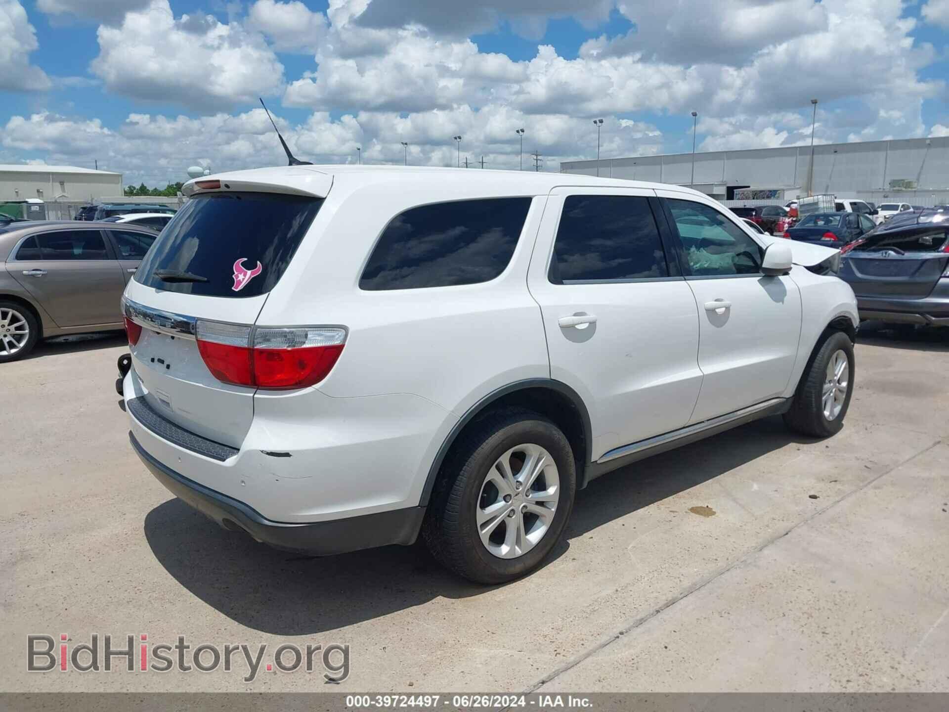 2013 DODGE DURANGO - VIN: 1C4RDHAG8DC673807 - Фото 4