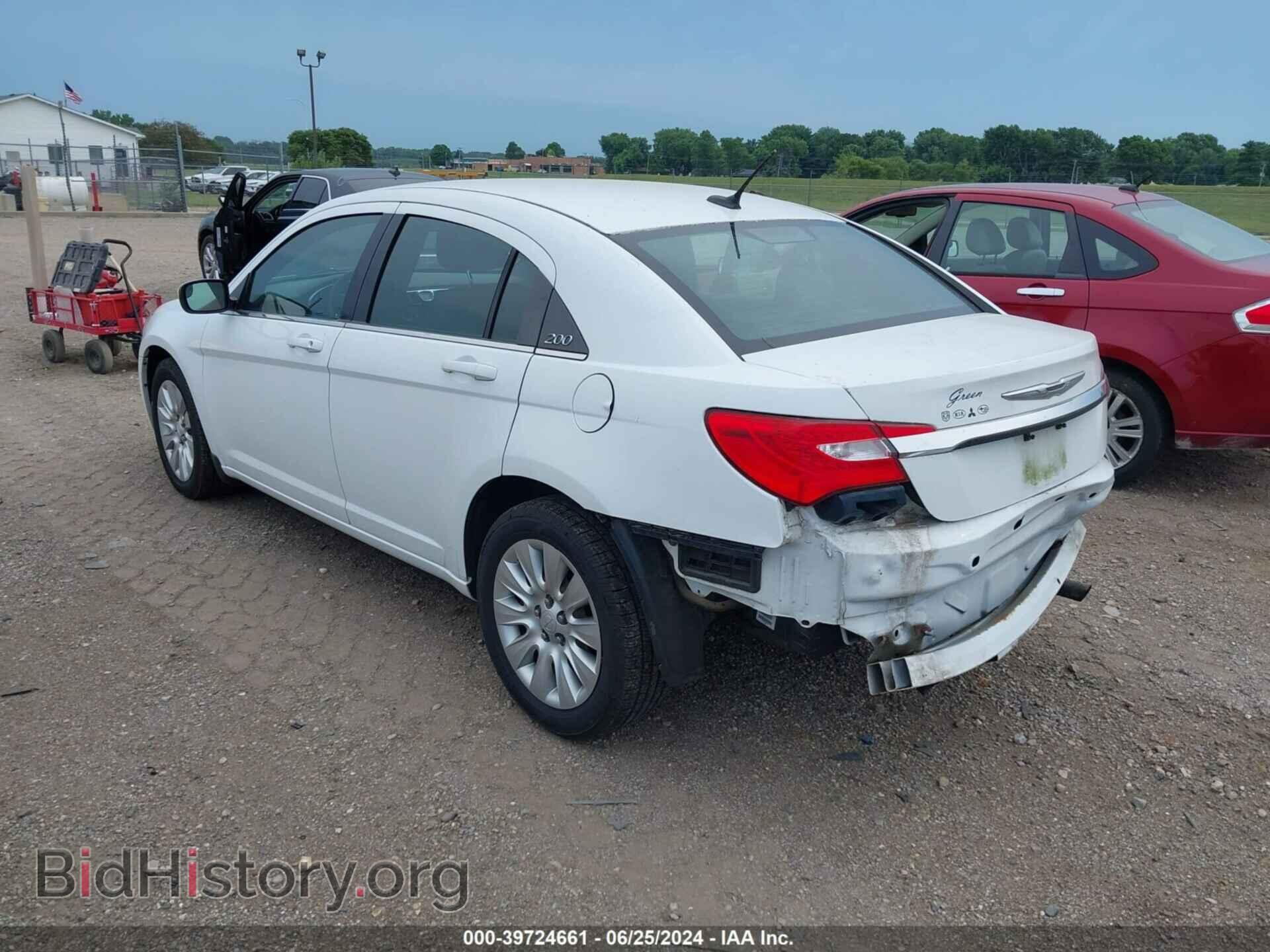 2012 CHRYSLER 200 - VIN: 1C3CCBAB9CN318744 - Фото 3