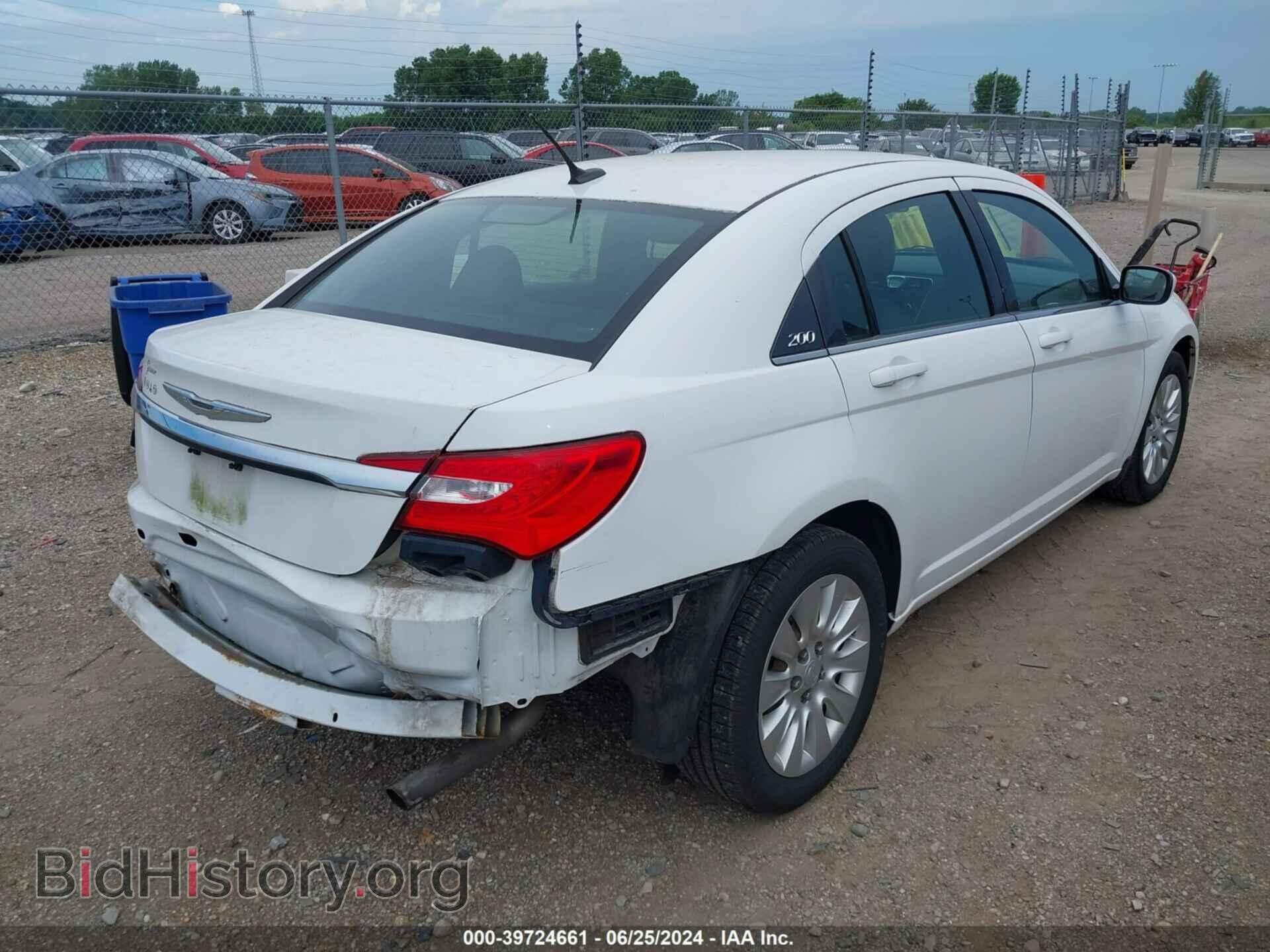 2012 CHRYSLER 200 - VIN: 1C3CCBAB9CN318744 - Фото 4