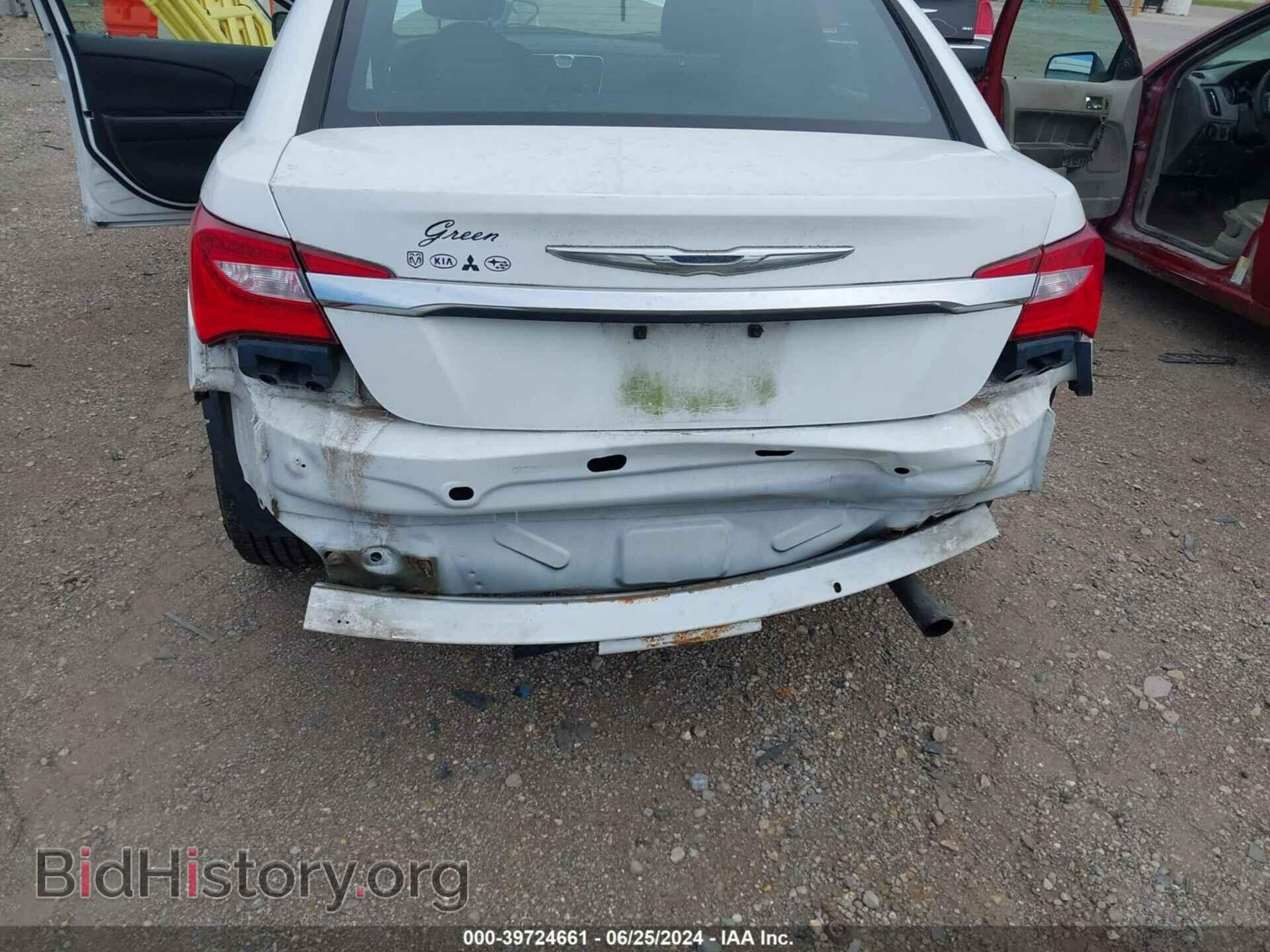 2012 CHRYSLER 200 - VIN: 1C3CCBAB9CN318744 - Фото 6