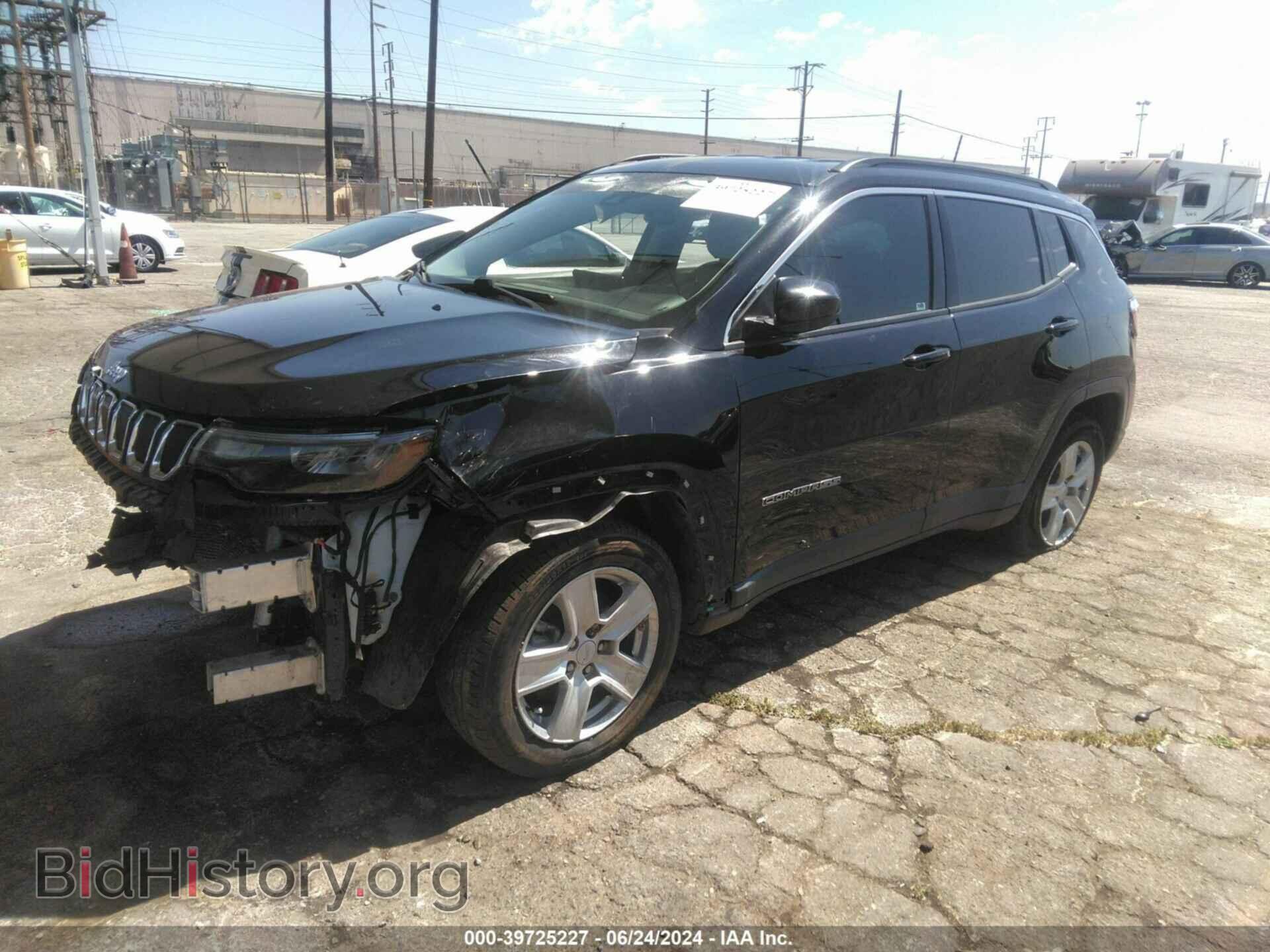 2022 JEEP COMPASS - VIN: 3C4NJCBB6NT182414 - Фото 2